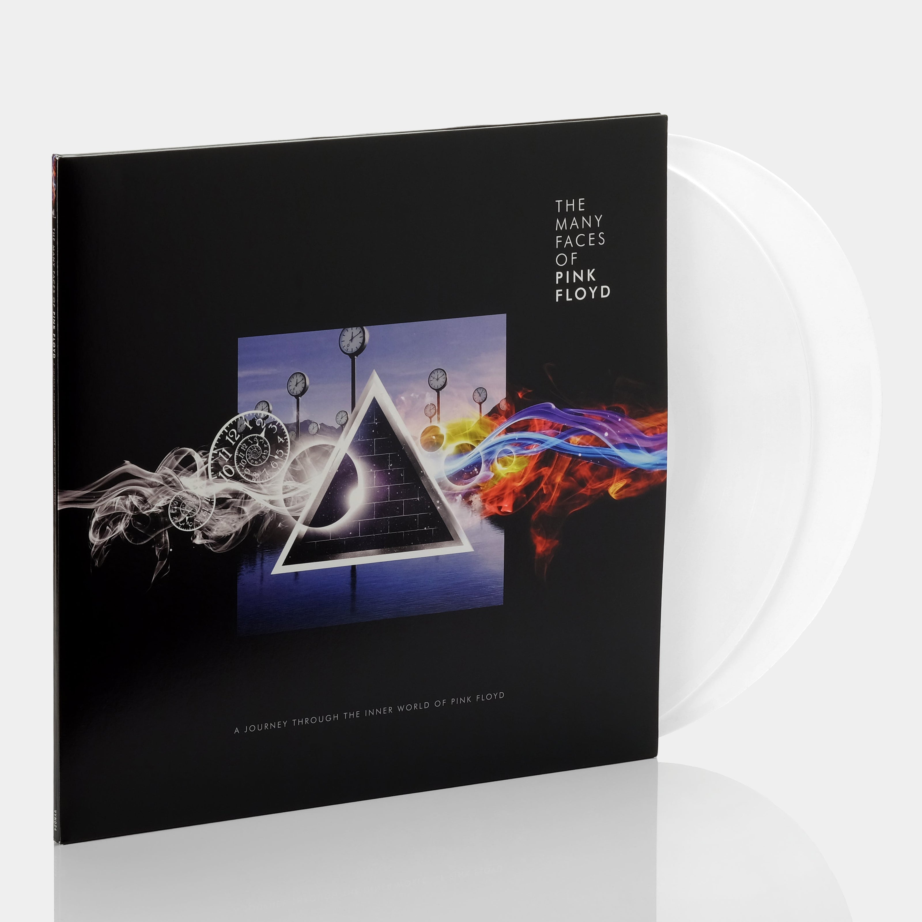 The Many Faces of Pink Floyd 2xLP White Vinyl Record