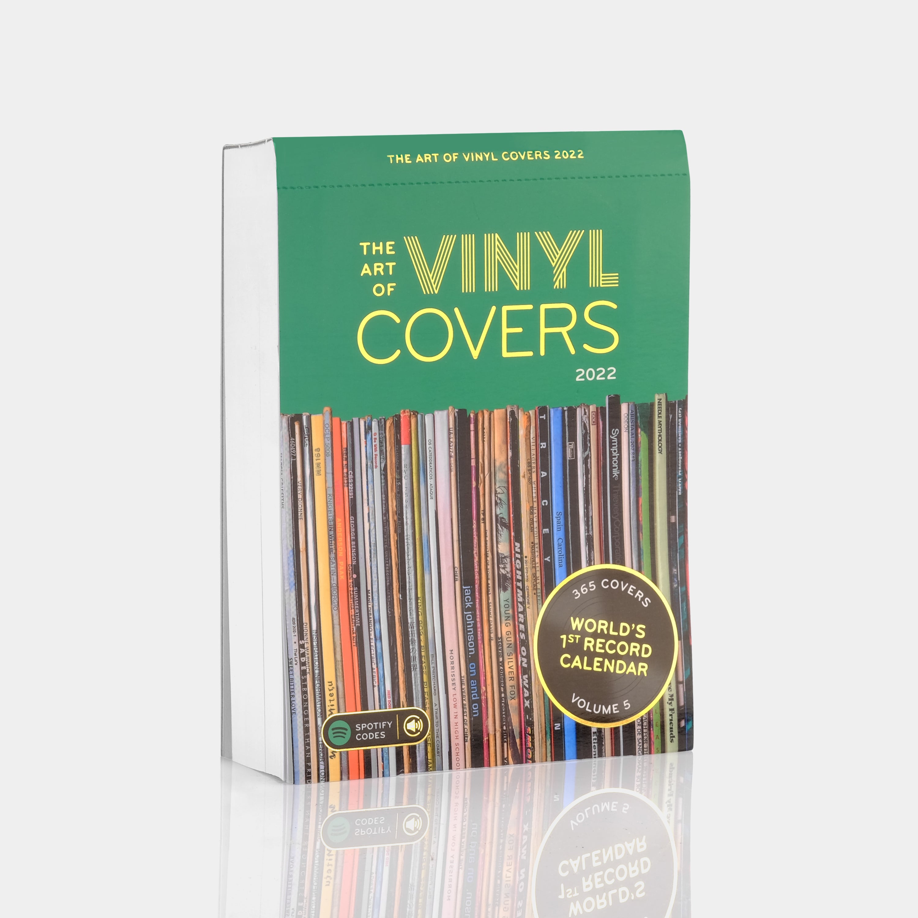The Art of Vinyl Covers Tear-Off 2022 Calendar
