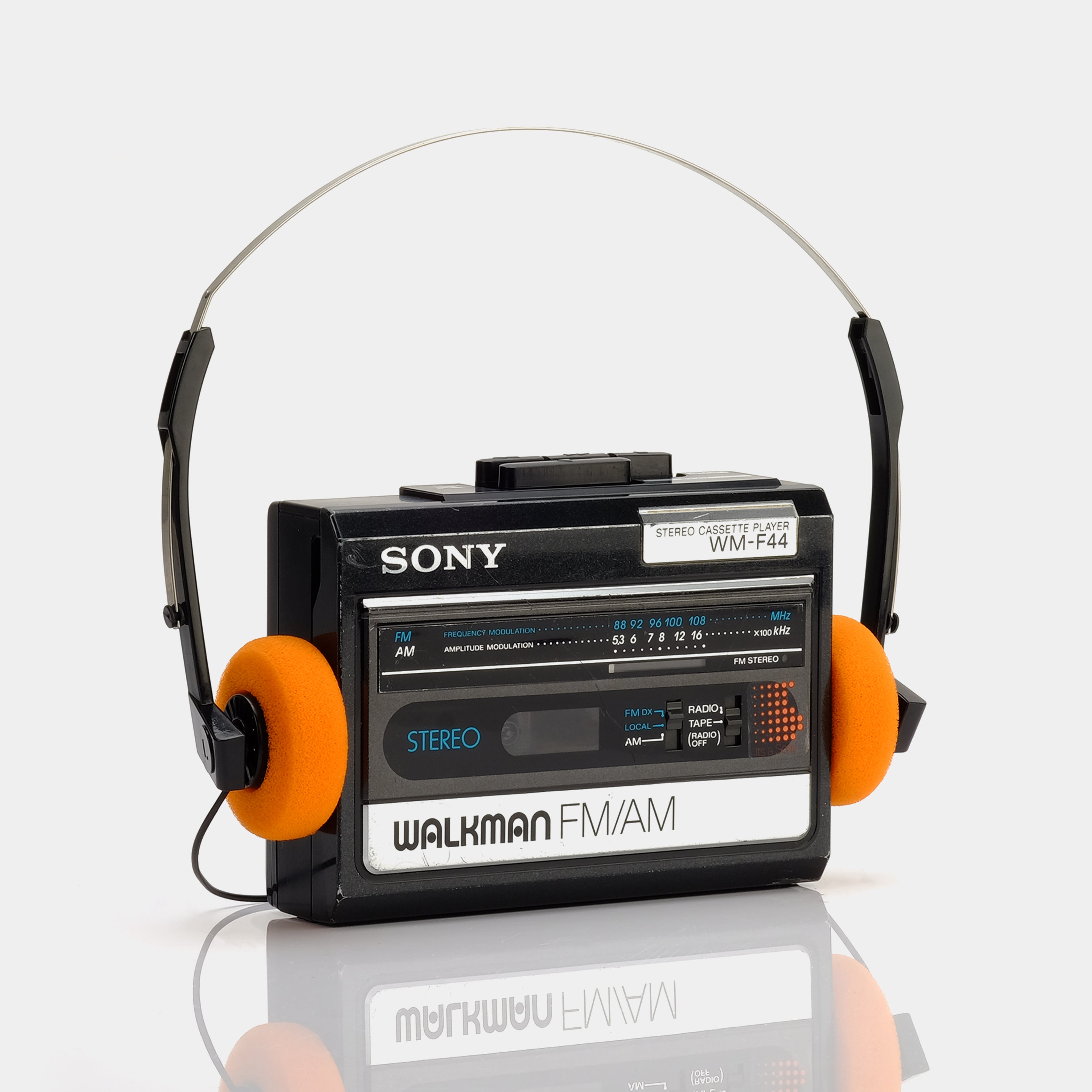 Sony Walkman WM-F44 Portable Cassette Player