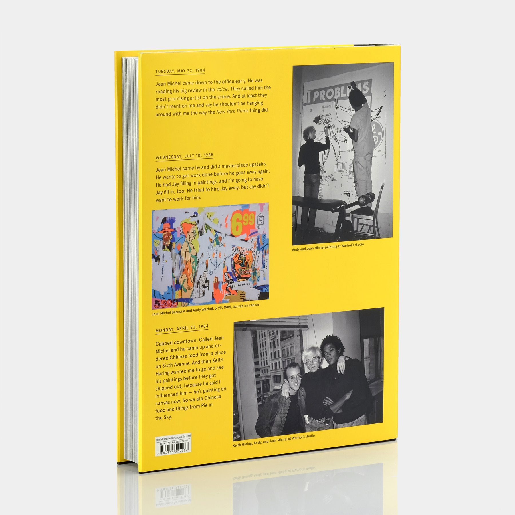 Warhol on Basquiat: The Iconic Relationship Told in Andy Warhol’s Words and Pictures Taschen Book