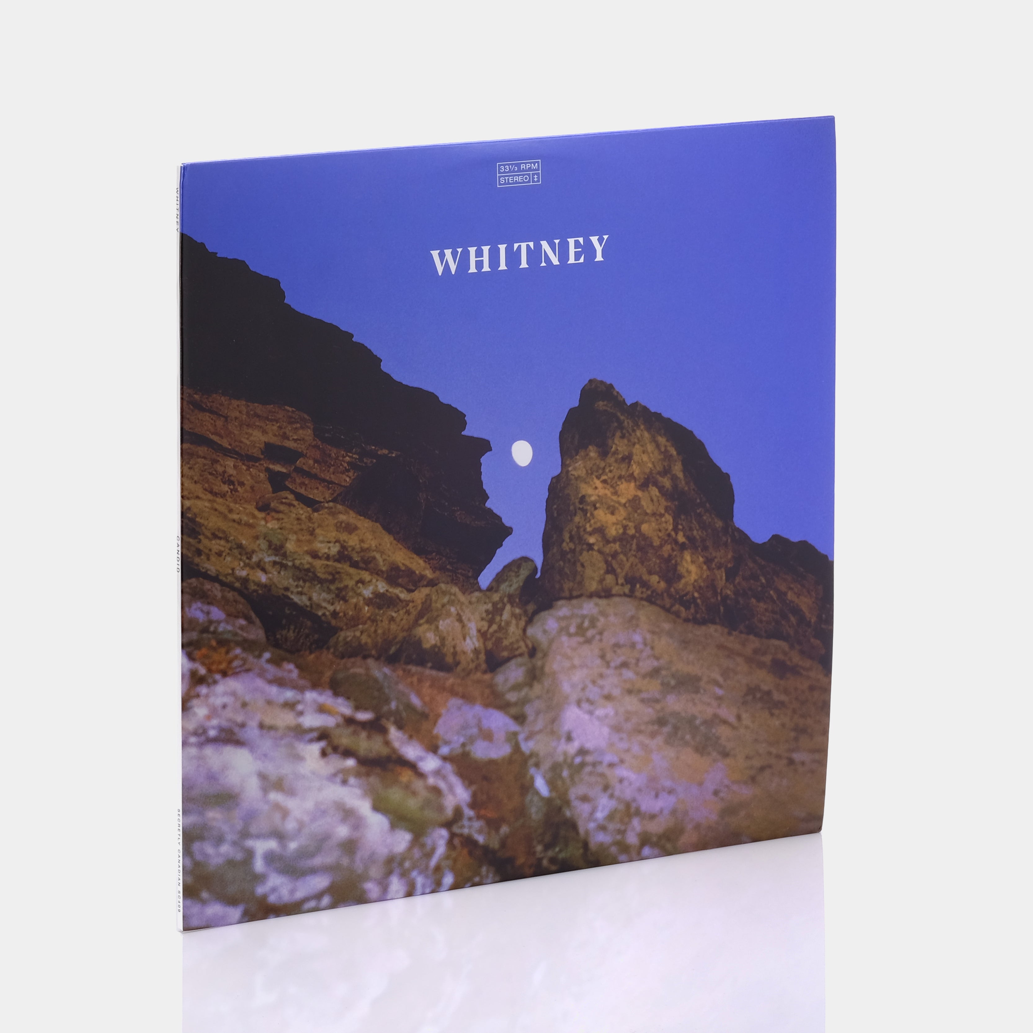 Whitney - Candid LP Blue Vinyl Record