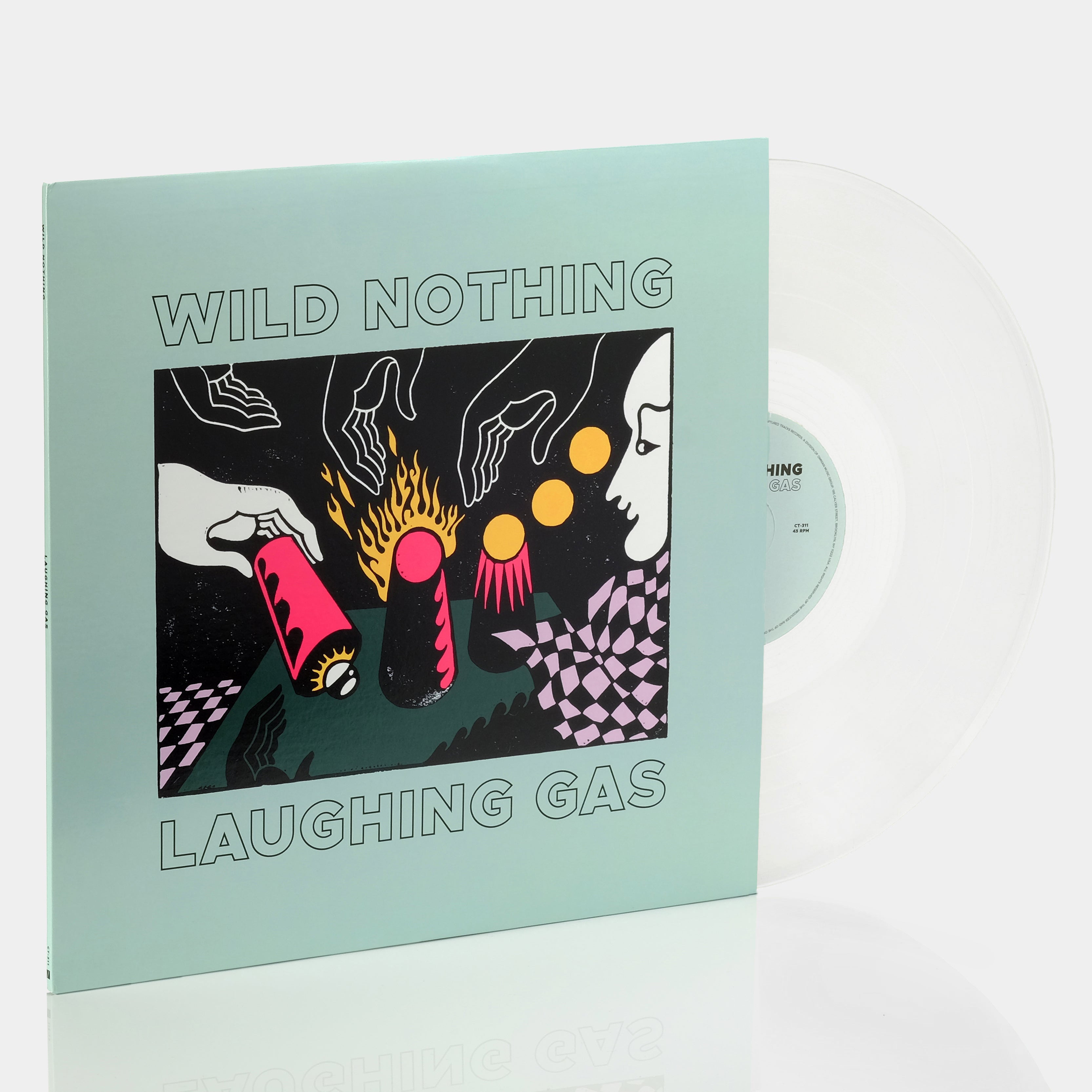 Wild Nothing - Laughing Gas LP Milky White Vinyl Record