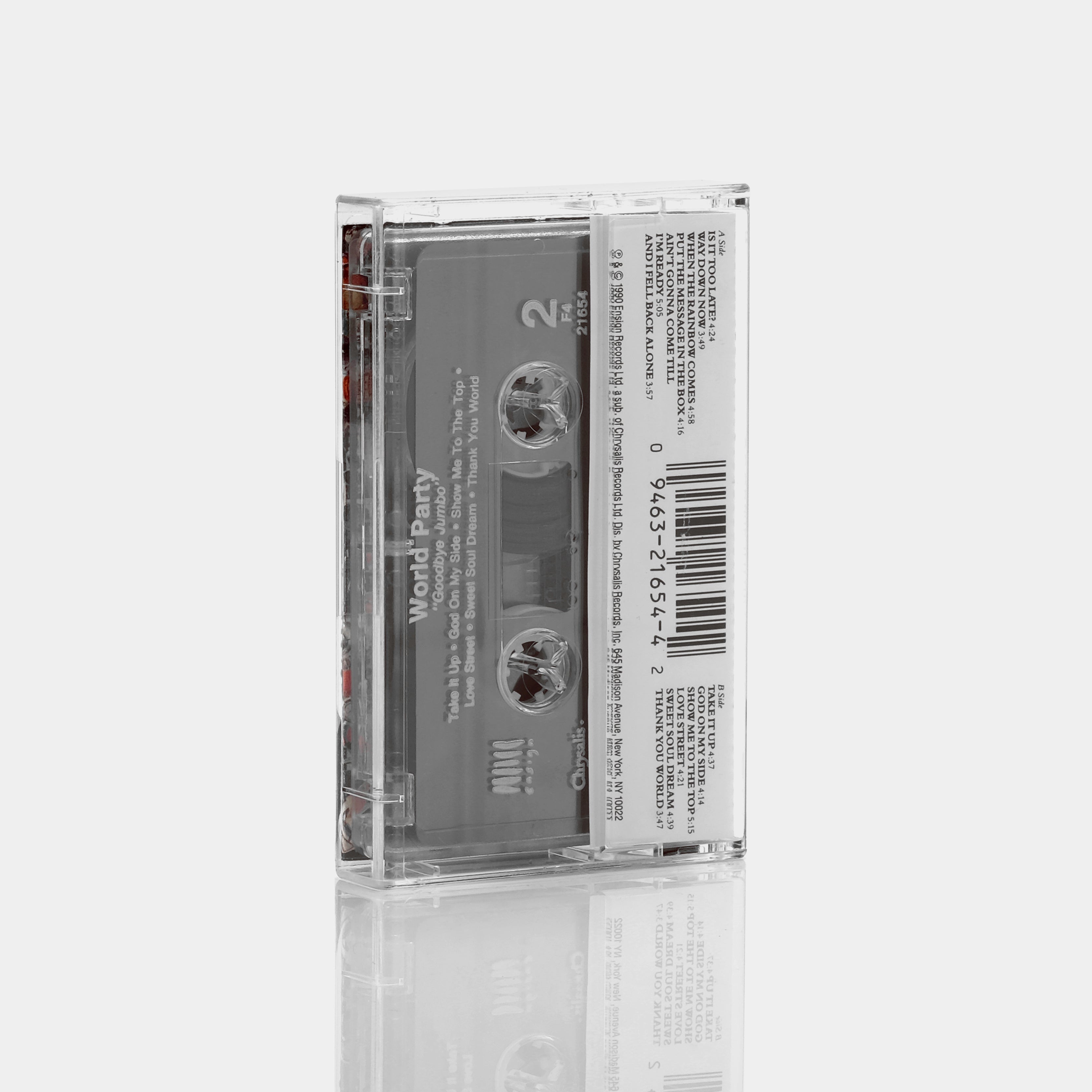World Party - Goodbye Jumbo Cassette Tape