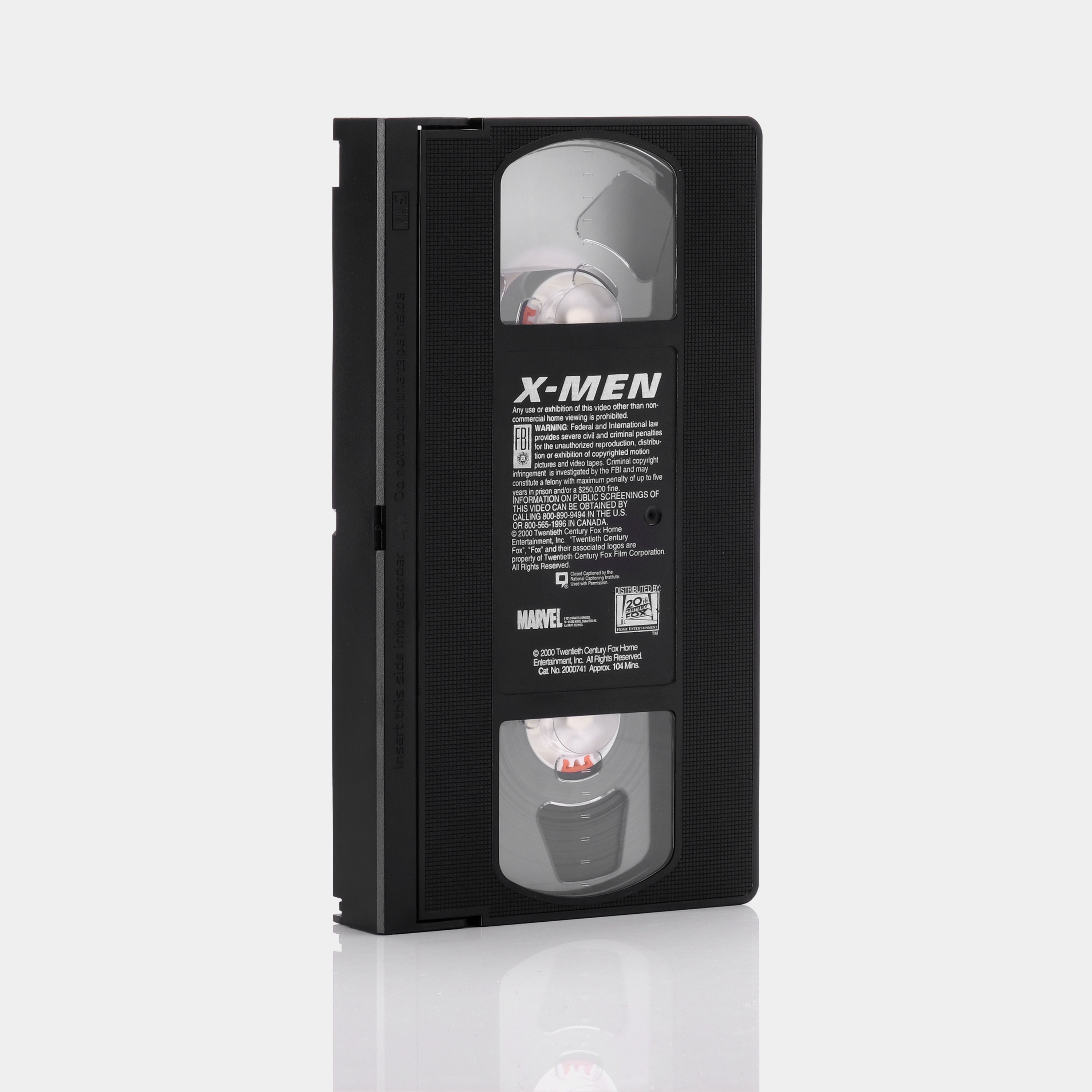 X-Men VHS Tape