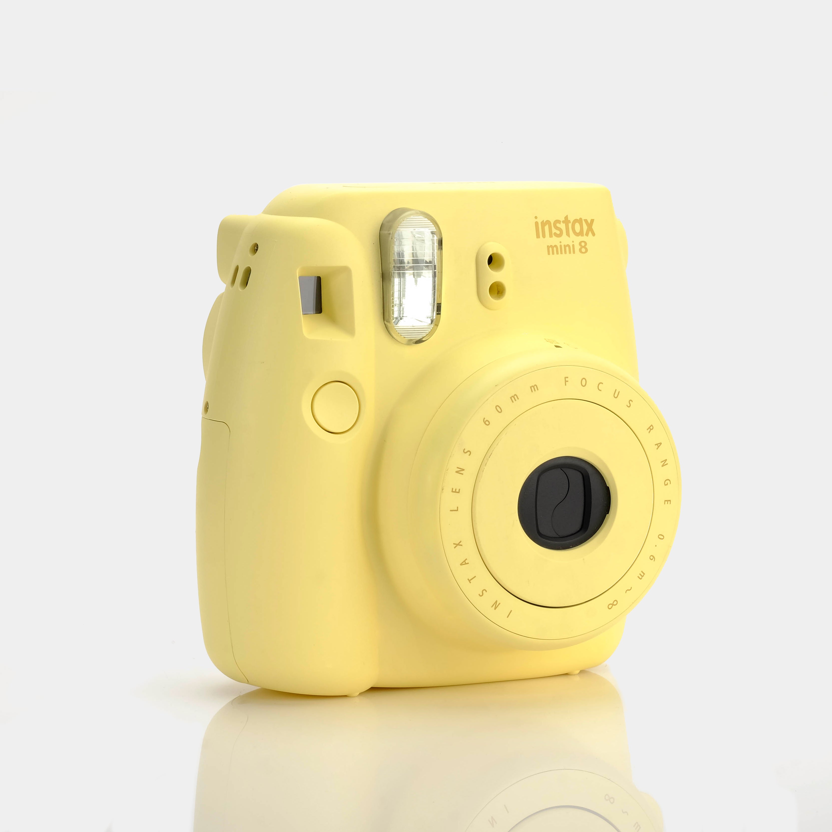 Fujifilm Instax Mini 8 Yellow Instant Film Camera - Refurbished