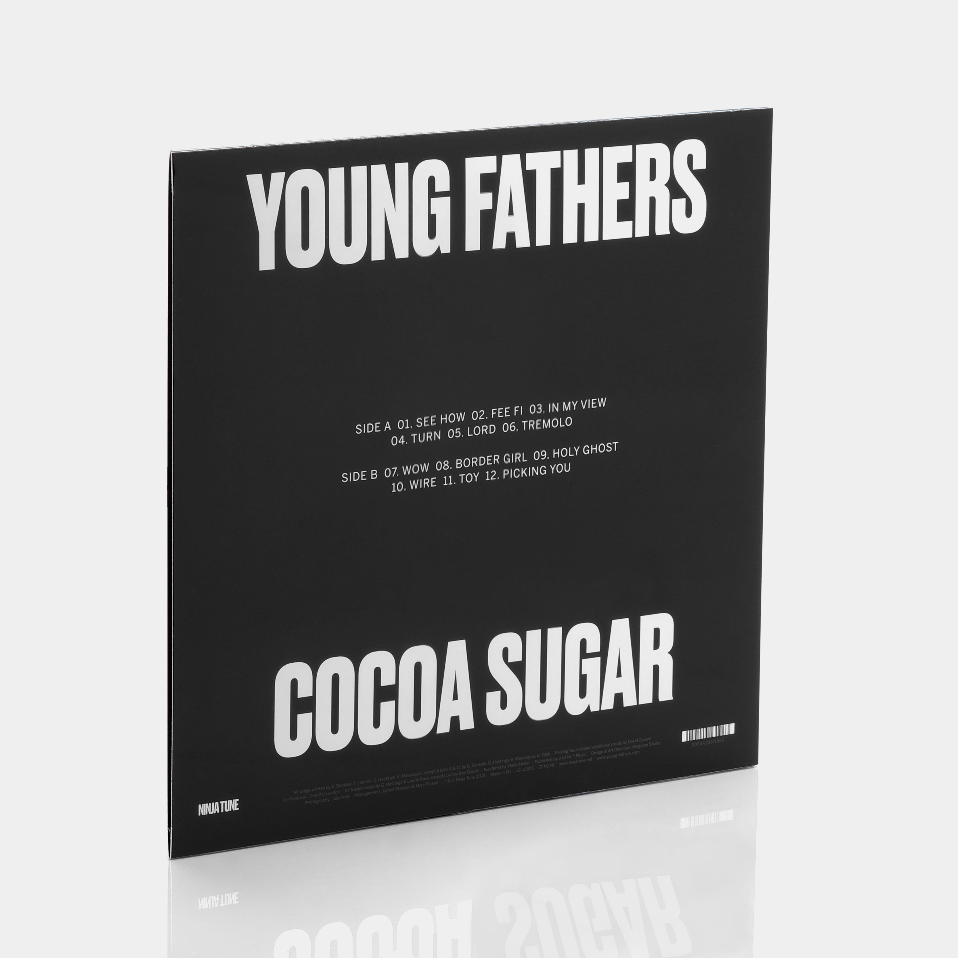 Young Fathers - Cocoa Sugar LP Blue Vinyl Record