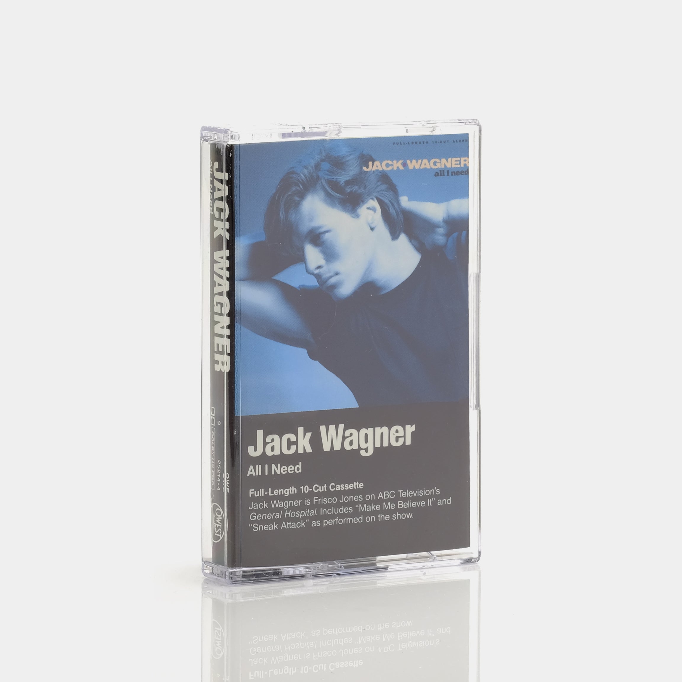 Jack Wagner - All I Need Cassette Tape