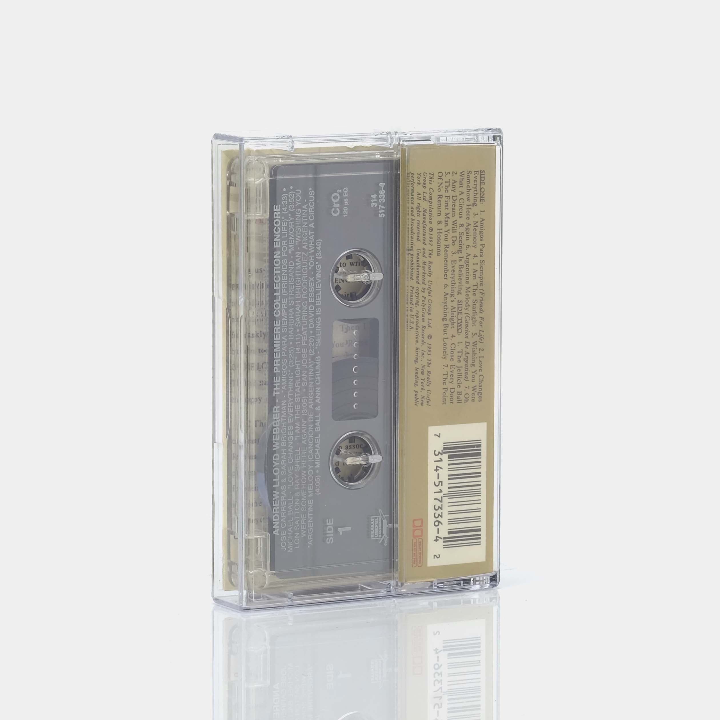 Andrew Lloyd Webber - The Premiere Collection Encore Cassette Tape