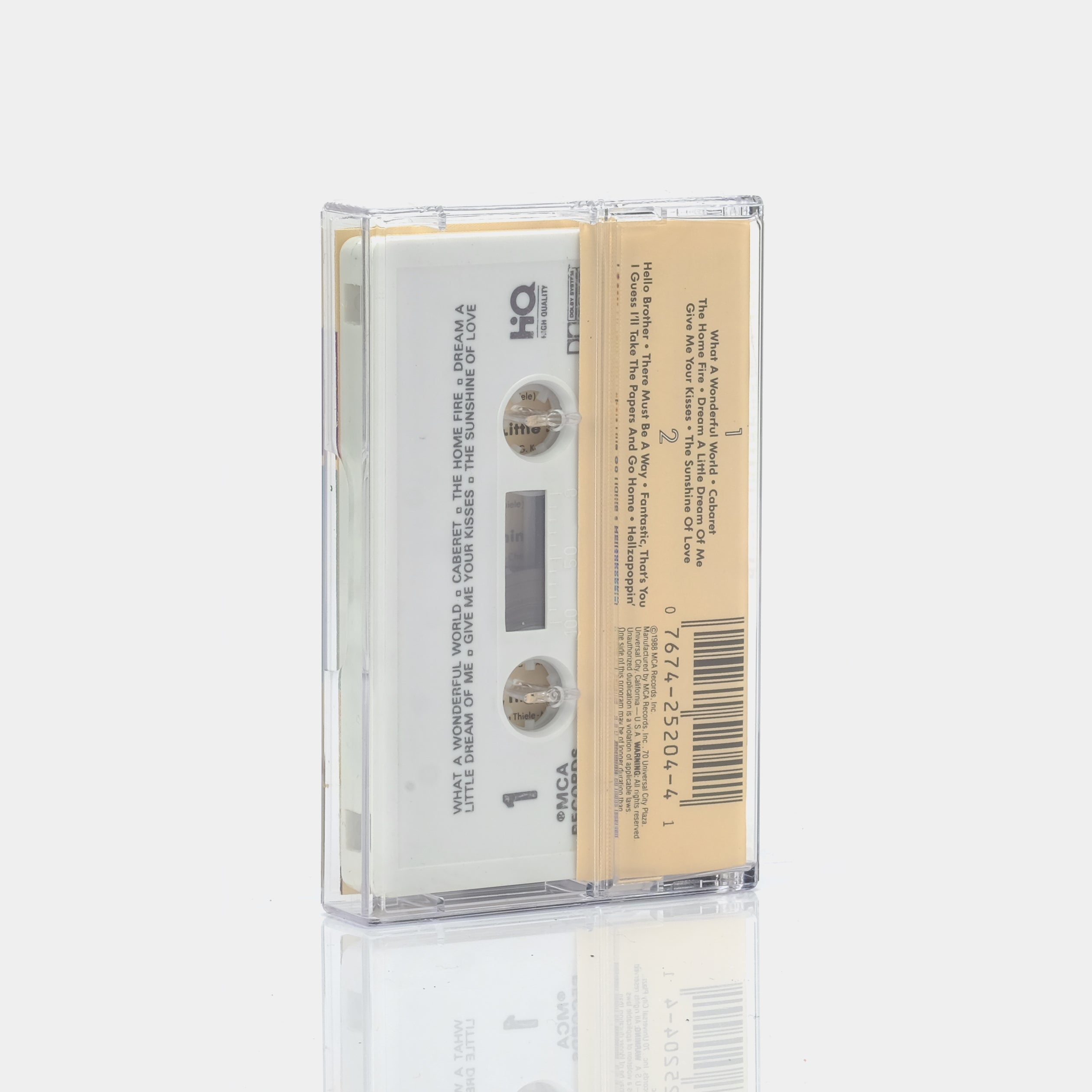 Louis Armstrong - What A Wonderful World Cassette Tape