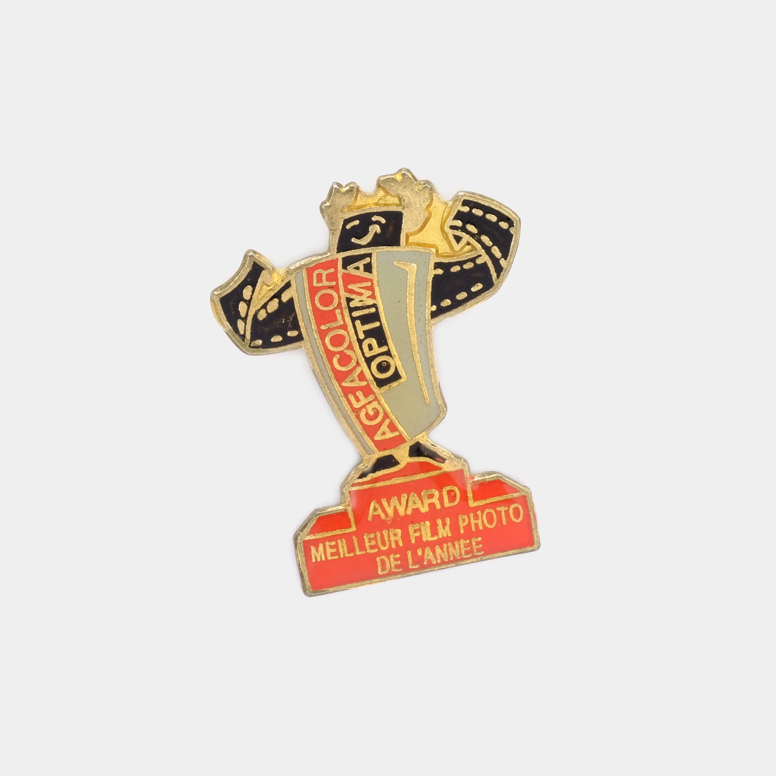AGFA Color Optima Award Vintage Enamel Pin