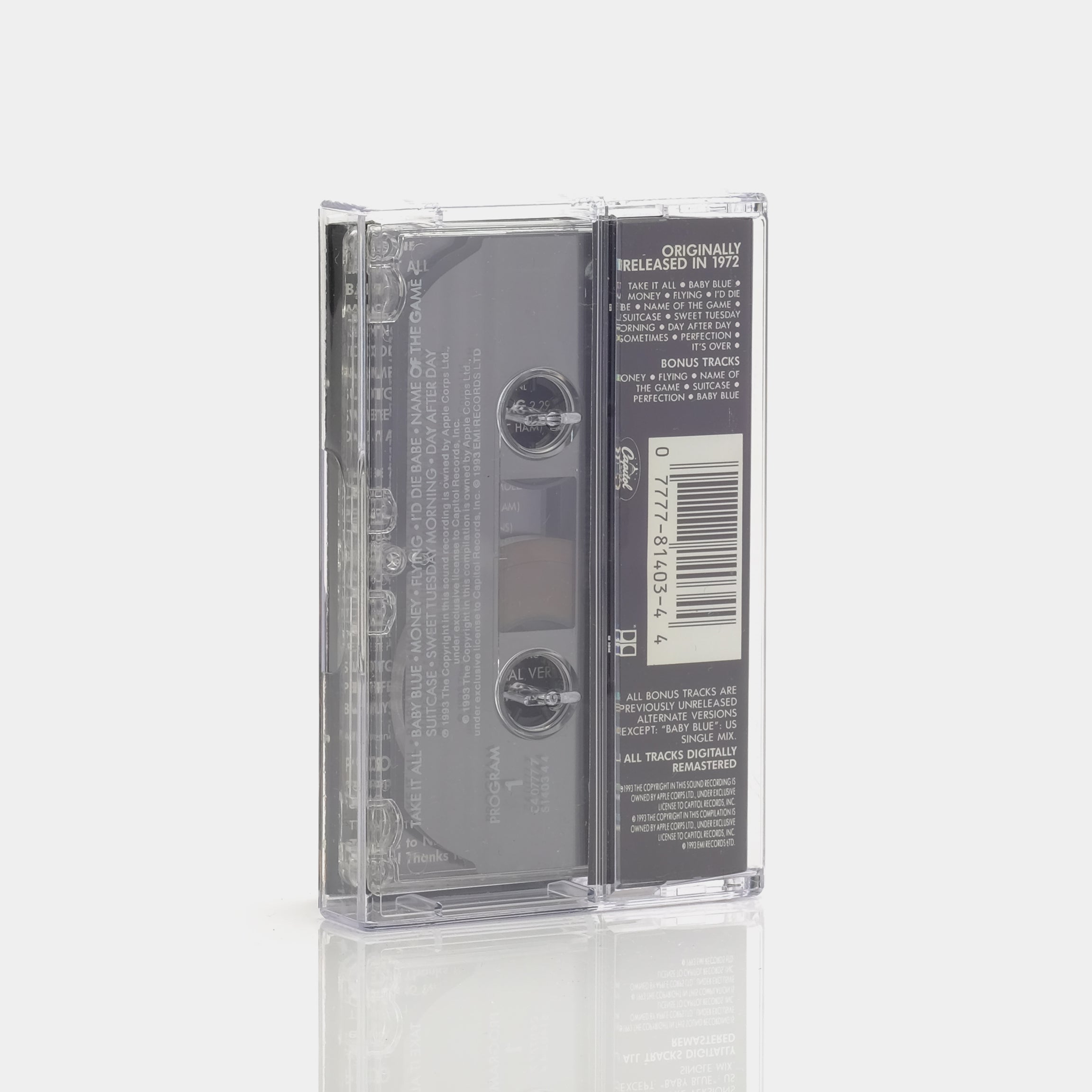 Badfinger - Straight Up Cassette Tape