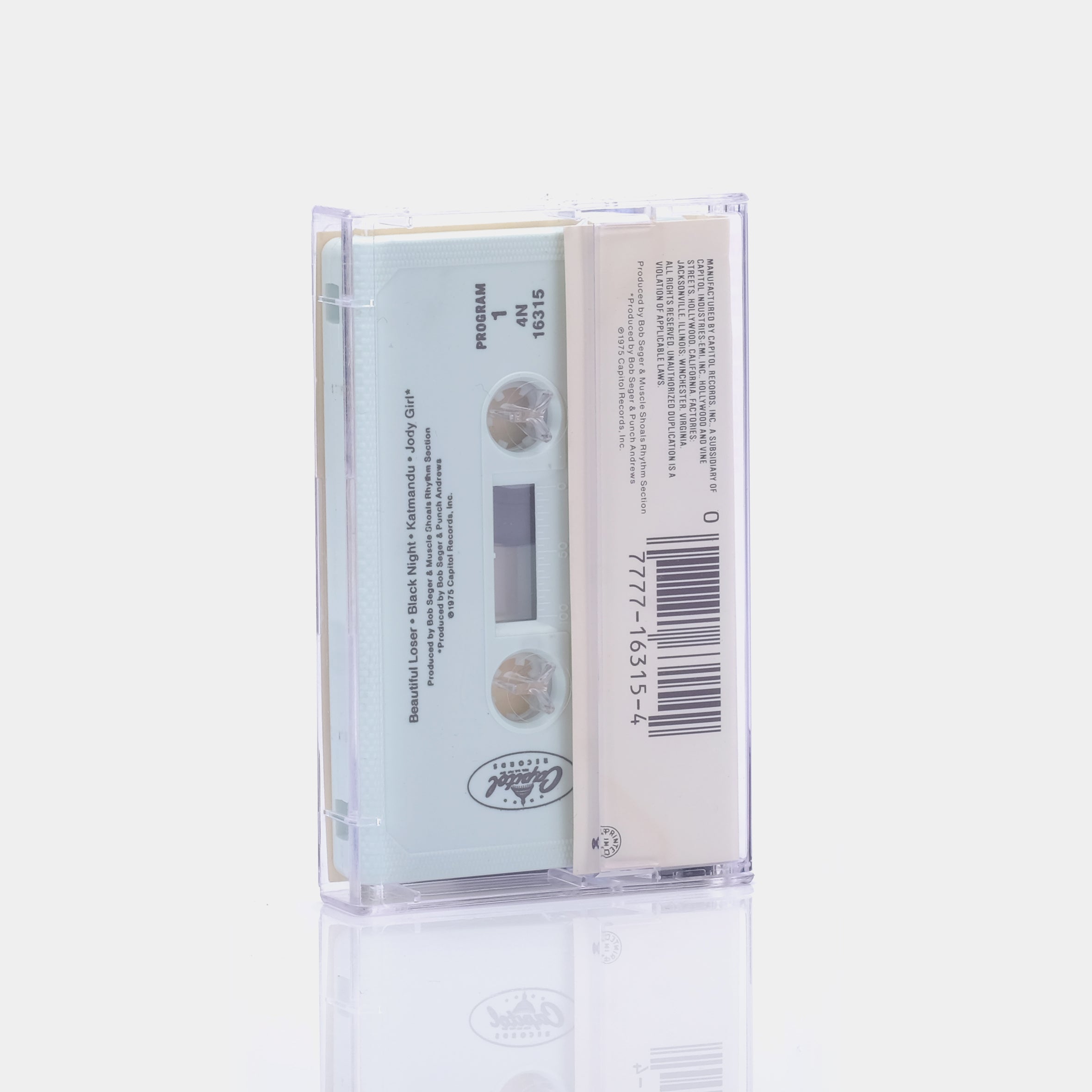 Bob Seger - Beautiful Loser Cassette Tape