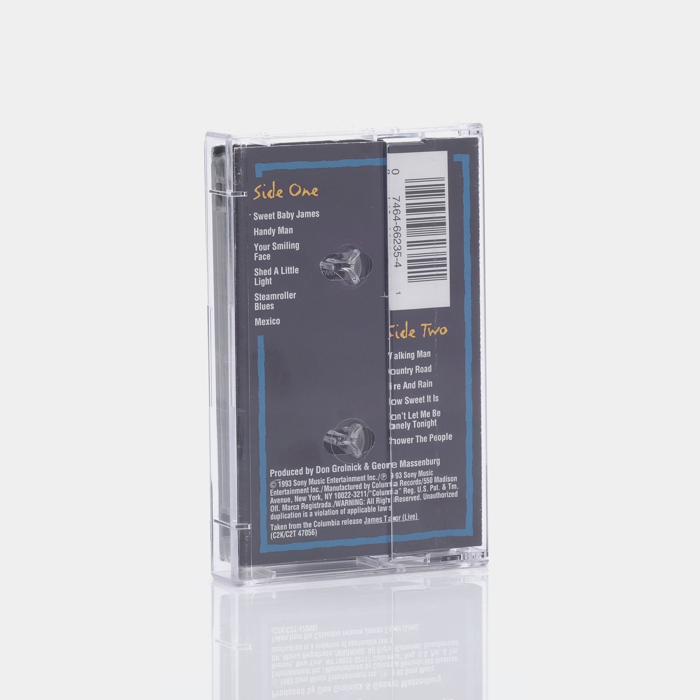 James Taylor - Best Live Cassette Tape