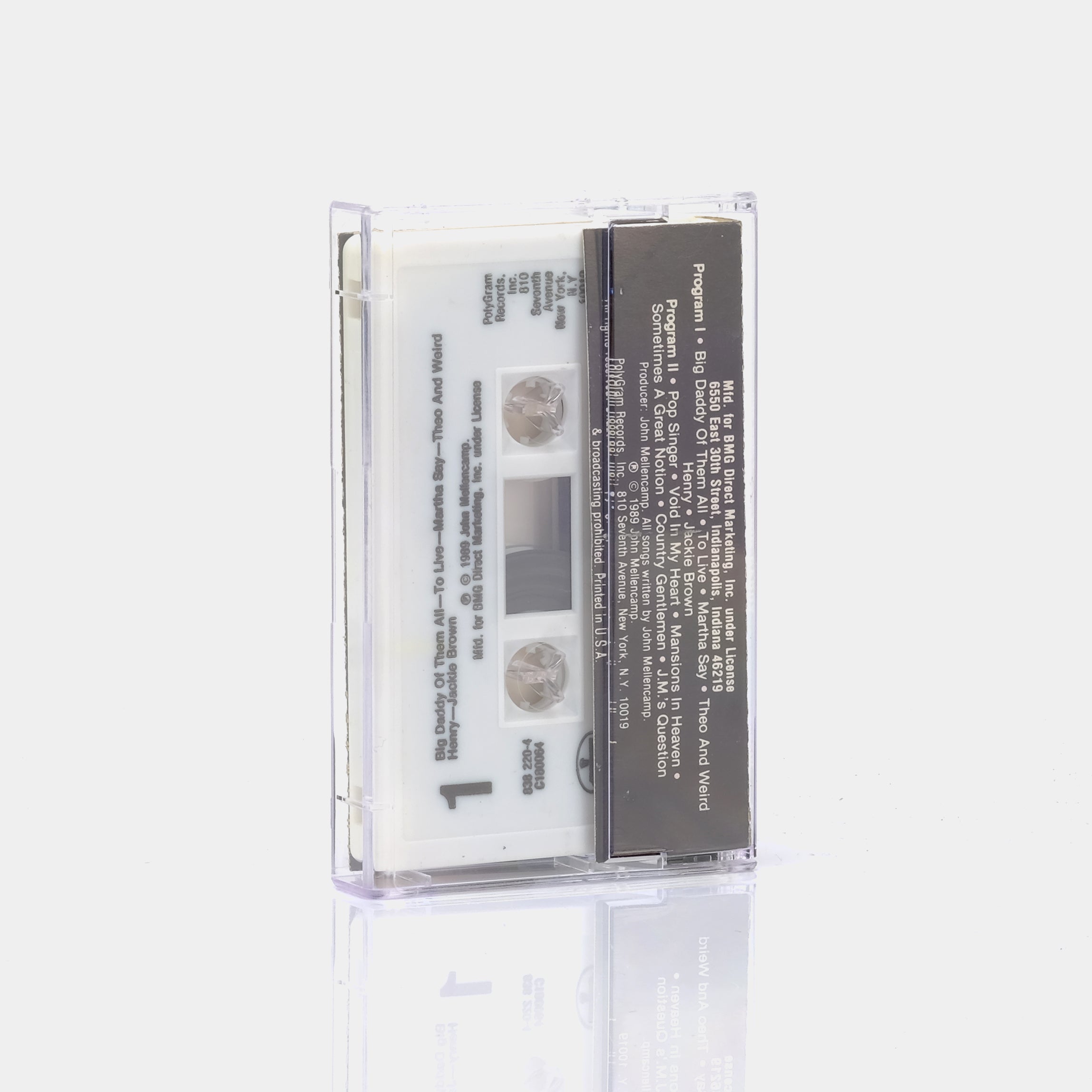 John Cougar Mellencamp - Big Daddy Cassette Tape