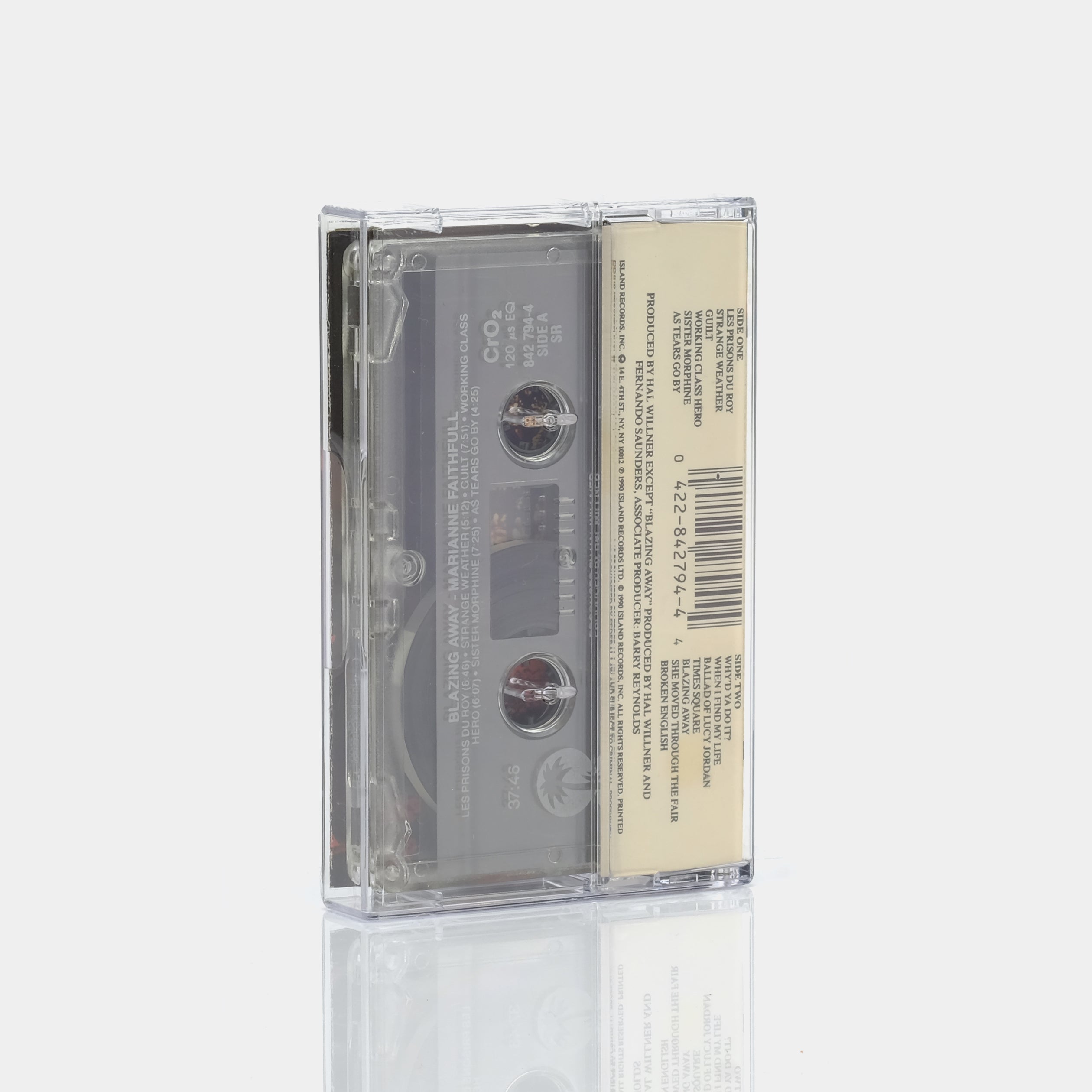 Marianne Faithfull - Blazing Away Cassette Tape