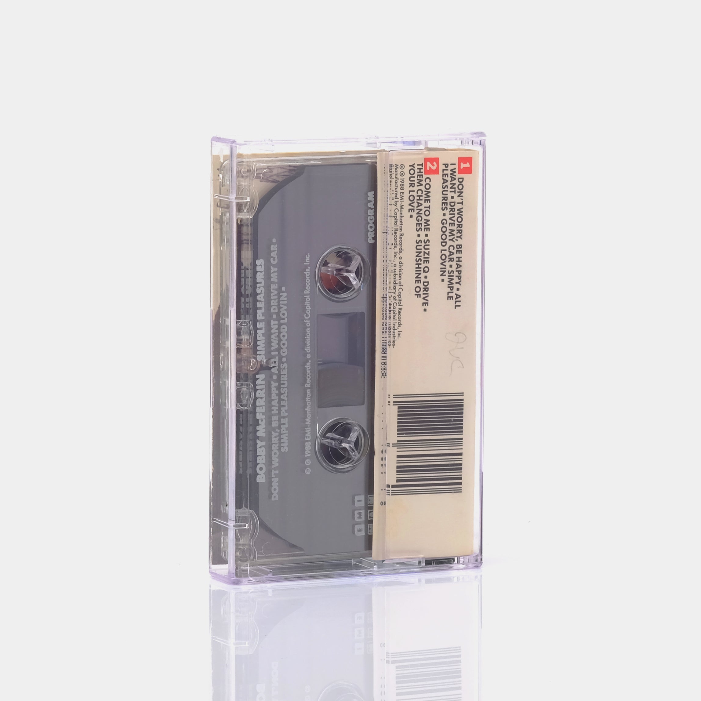 Bobby McFerrin - Simple Pleasures Cassette Tape