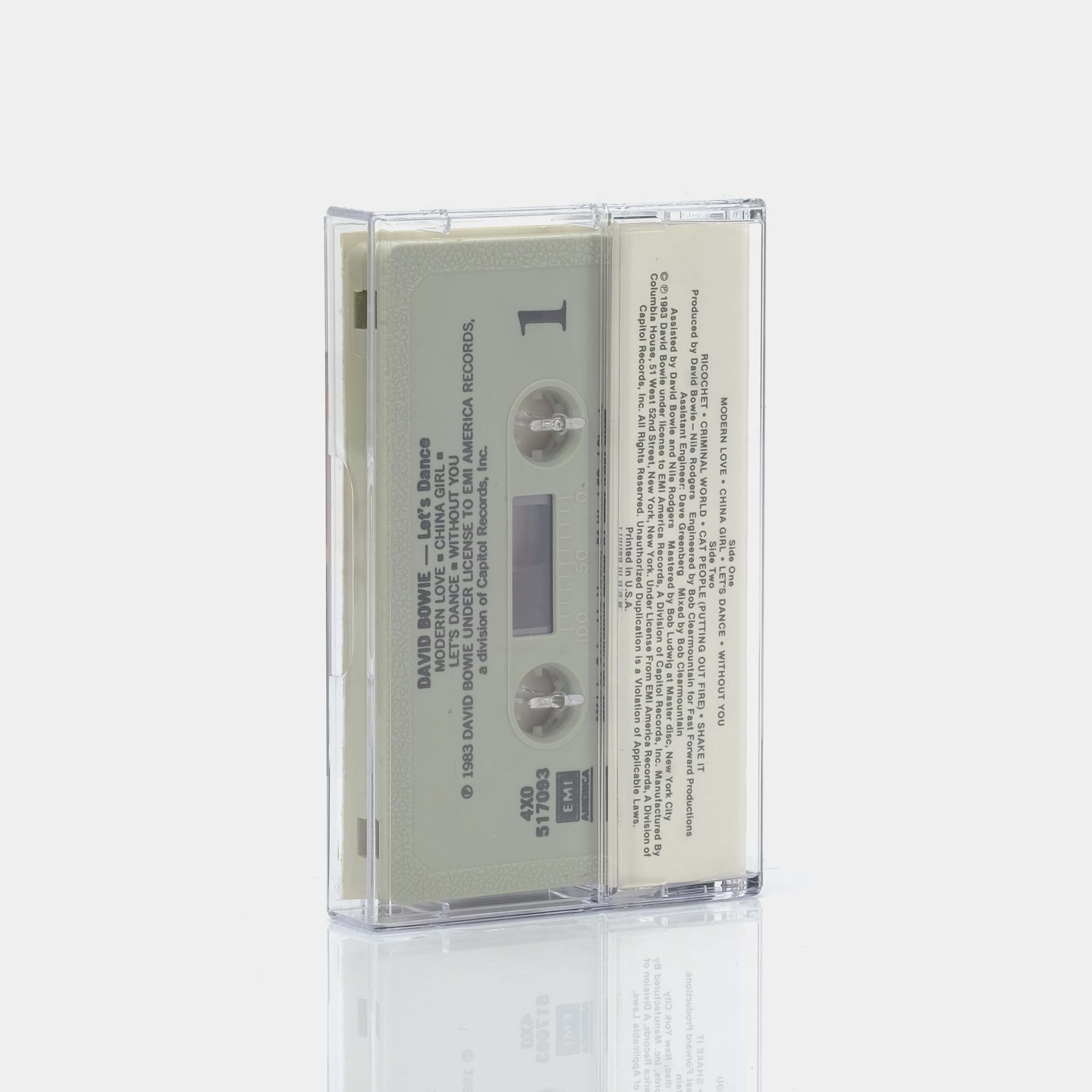 David Bowie - Let's Dance Cassette Tape