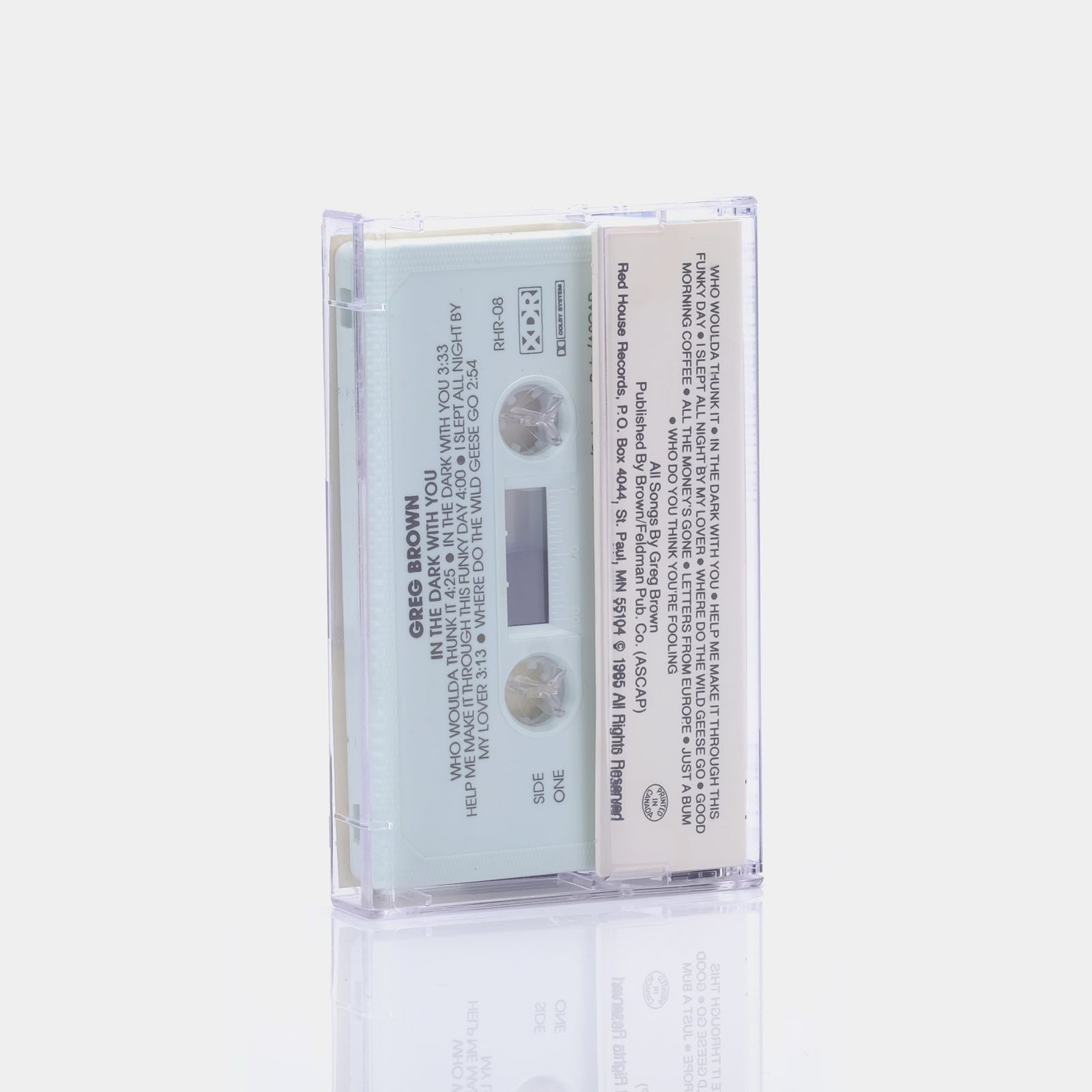 Greg Brown - In The Dark With You Cassette Tape