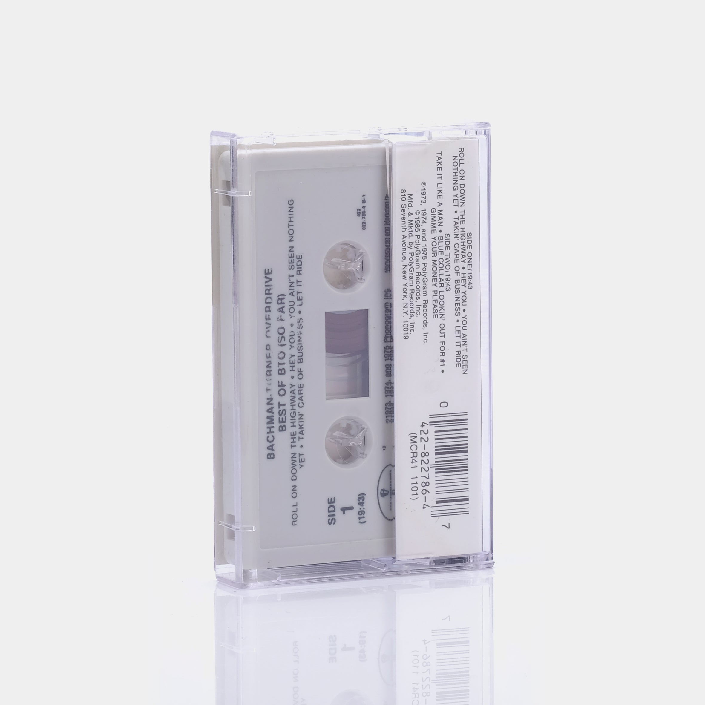 Bachman-Turner Overdrive - Best Of B.T.O (So Far) Cassette Tape
