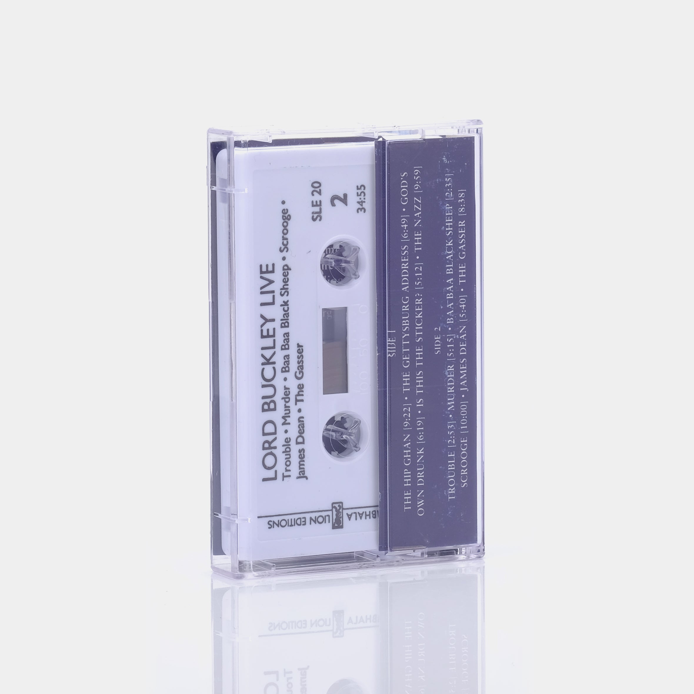Lord Buckley - Live/The Tales Of Lord Buckley Cassette Tape