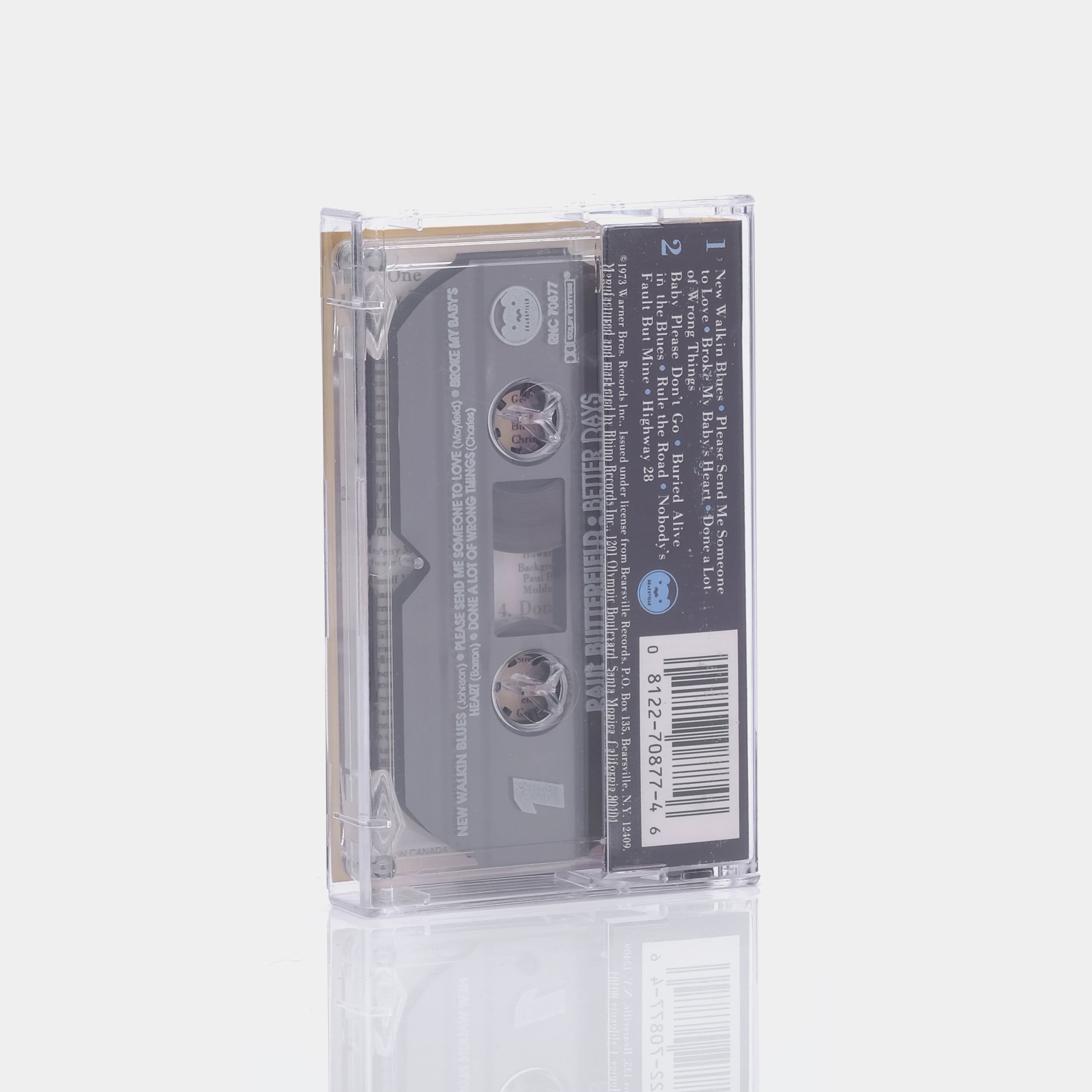 Paul Butterfield - Better Days Cassette Tape