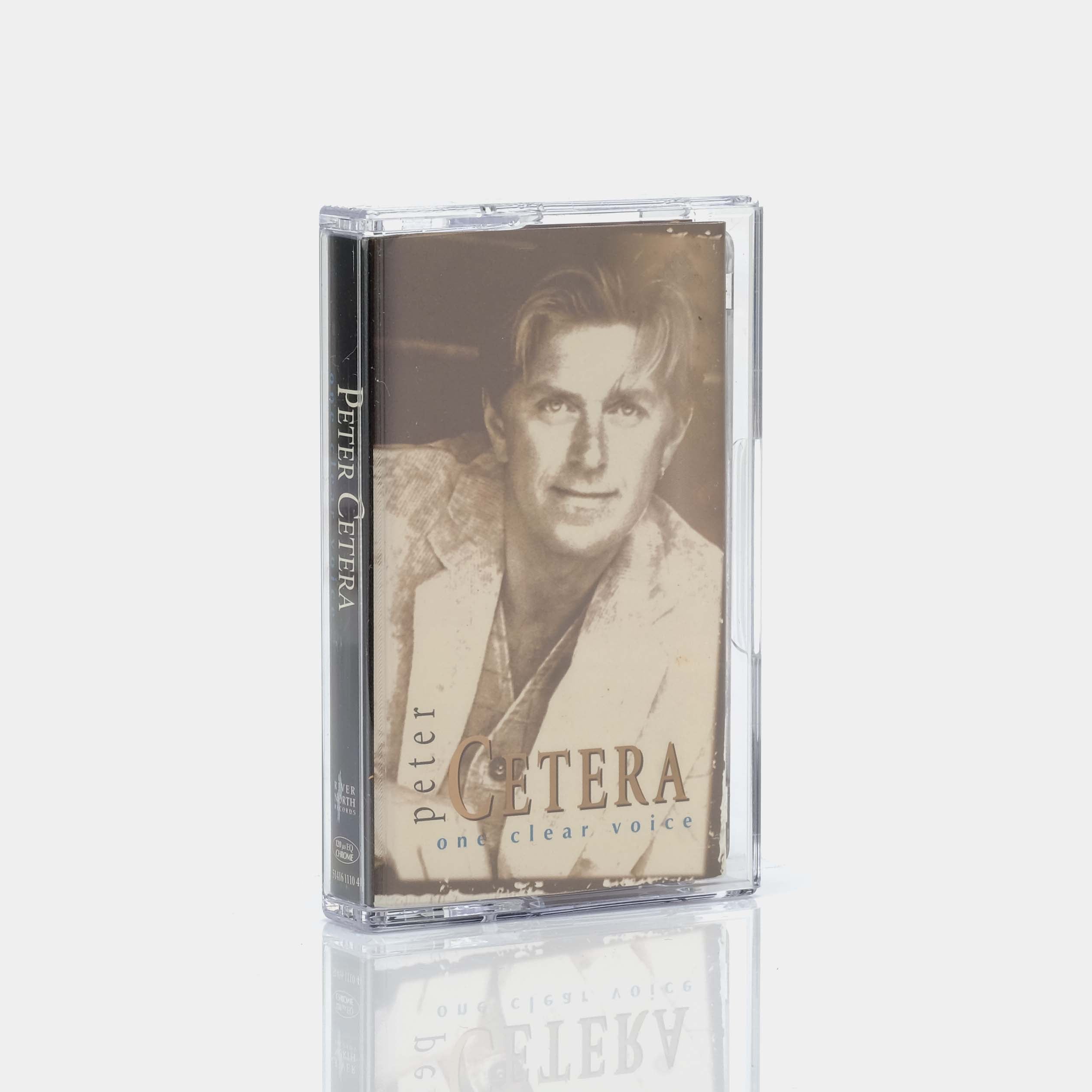 Peter Cetera - One Clear Voice Cassette Tape