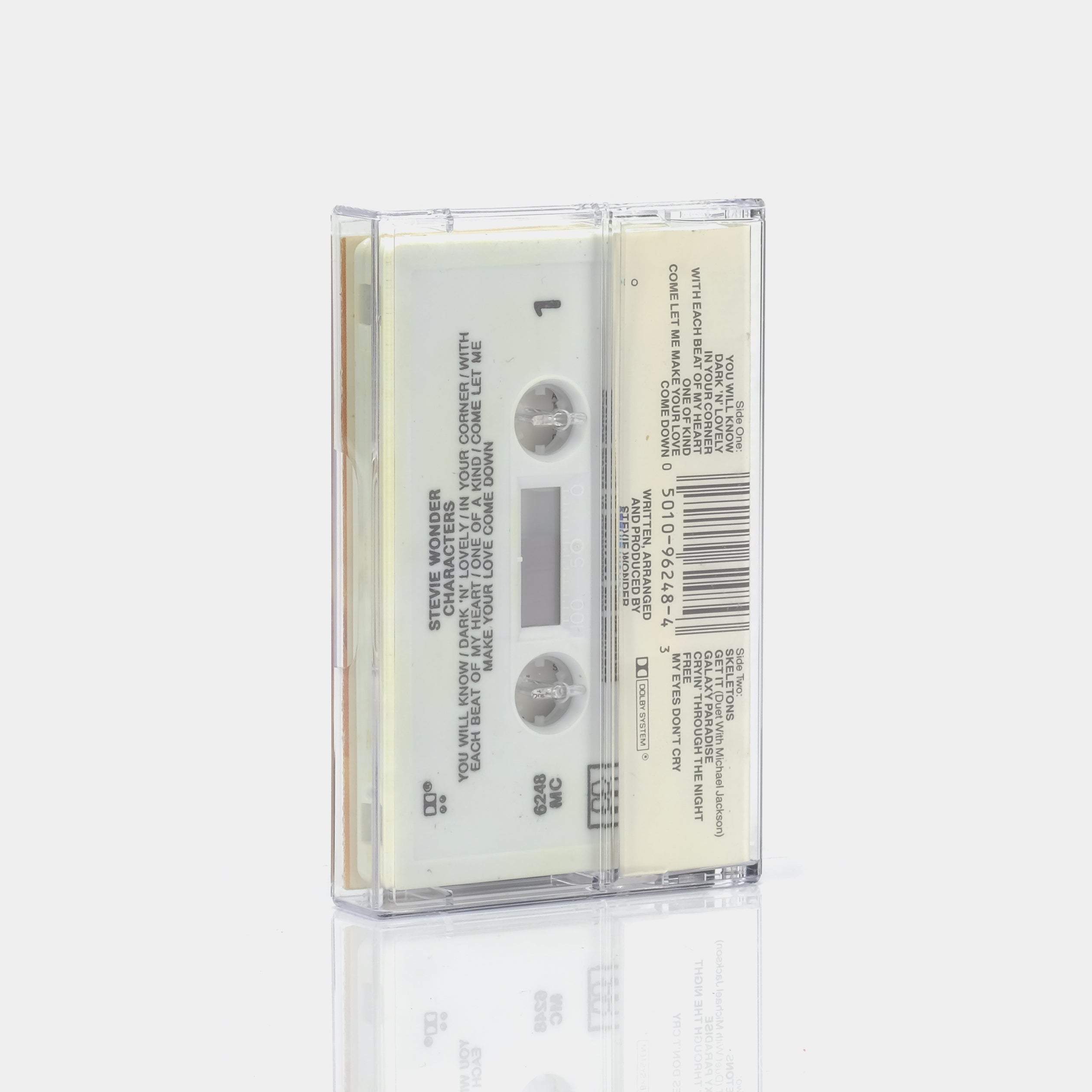 Stevie Wonder - Characters Cassette Tape