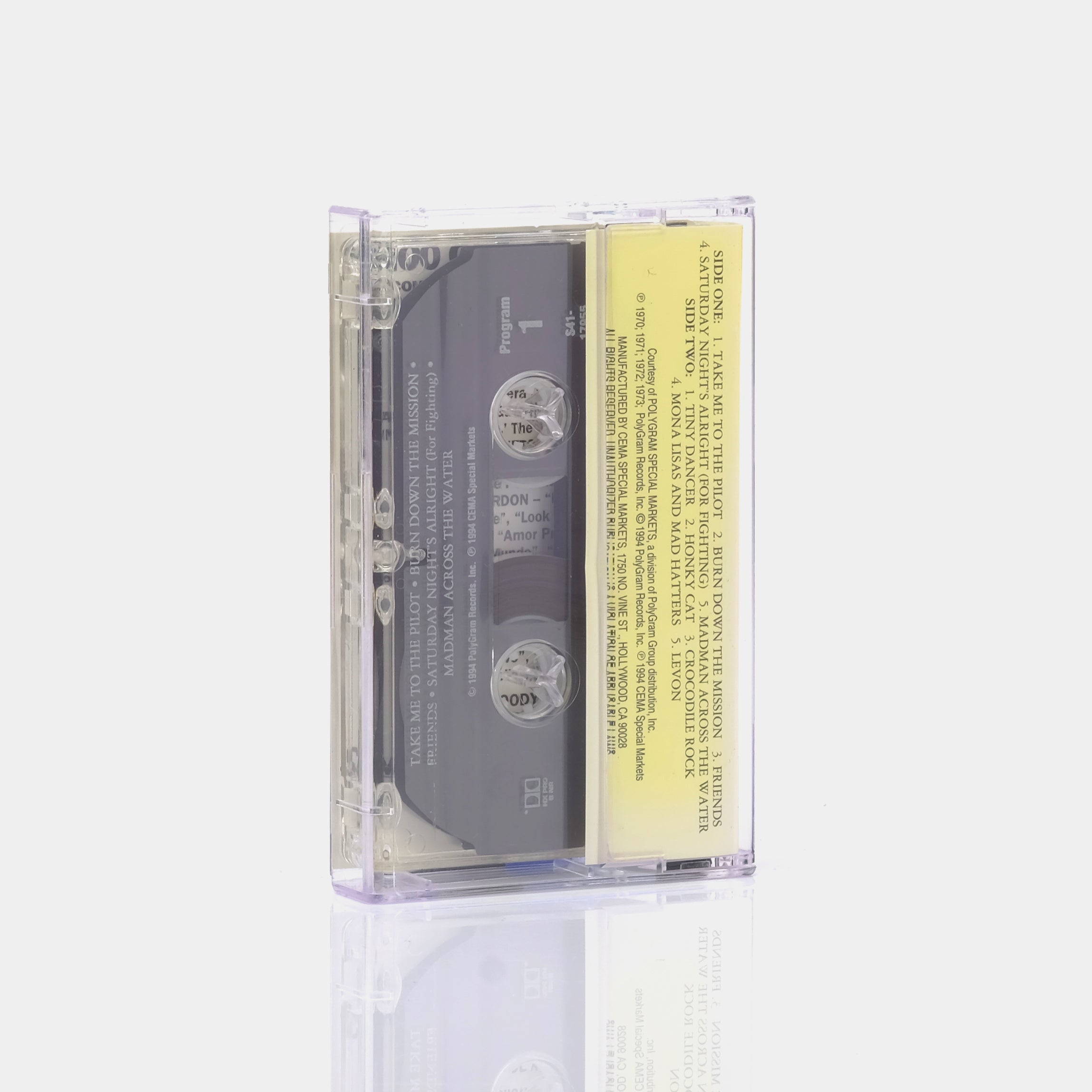 Elton John - Classic Elton John Cassette Tape