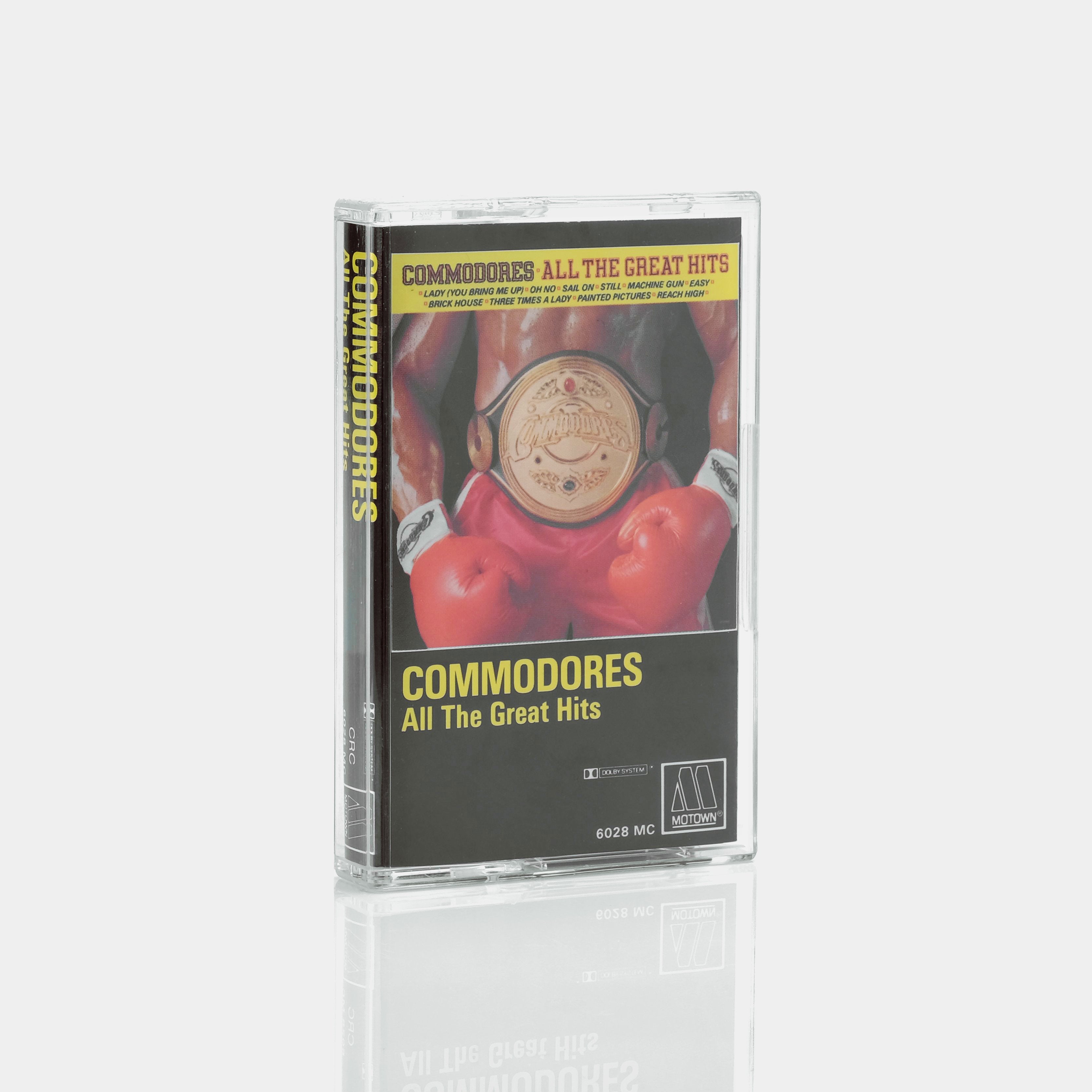 Commodores - All The Great Hits Cassette Tape