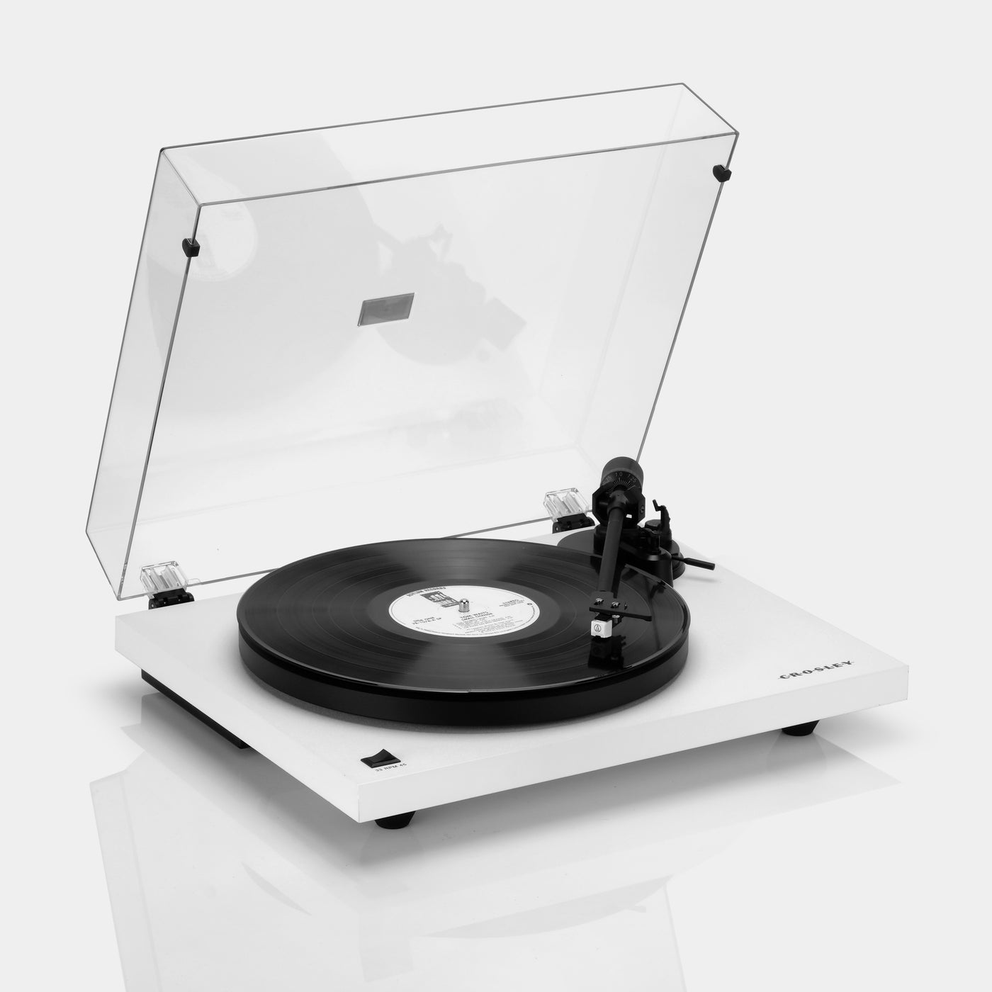Crosley C6 White Turntable