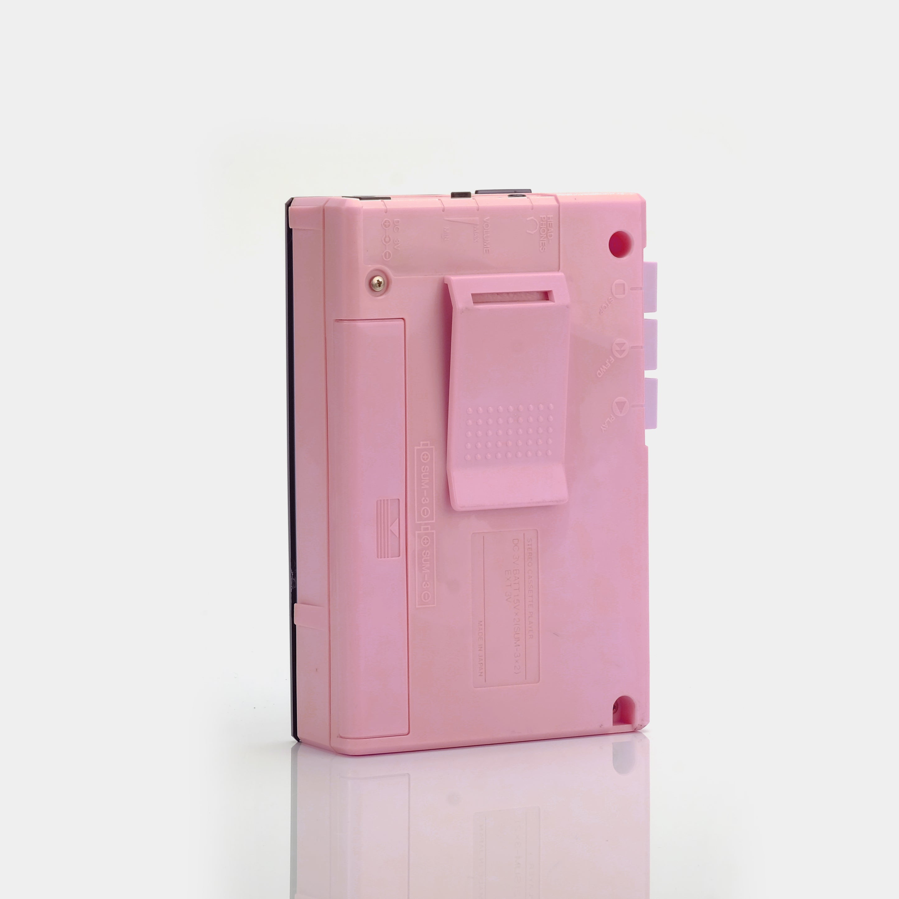 Crown CZ-16 Pink Portable Cassette Player