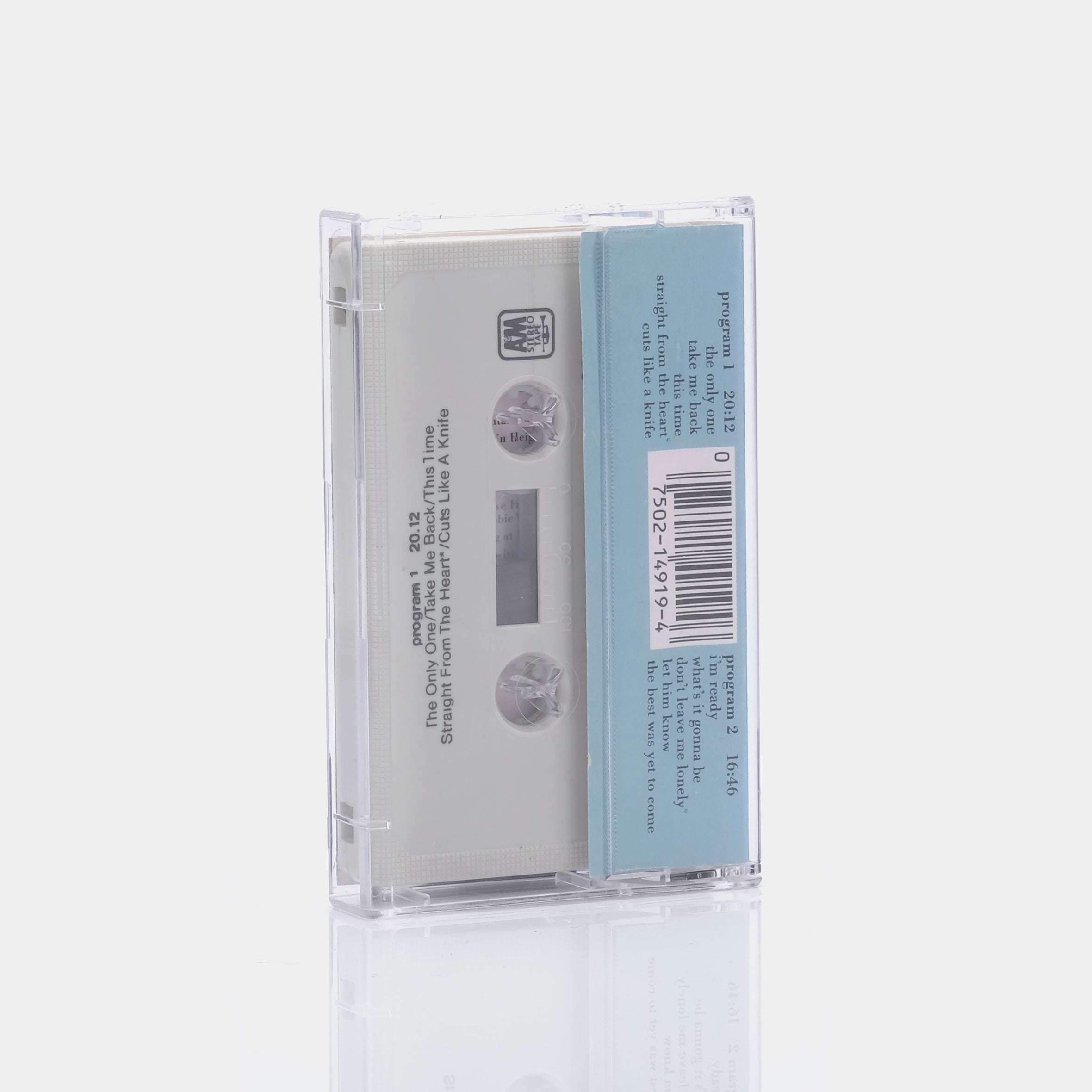 Bryan Adams - Cuts Like A Knife Cassette Tape