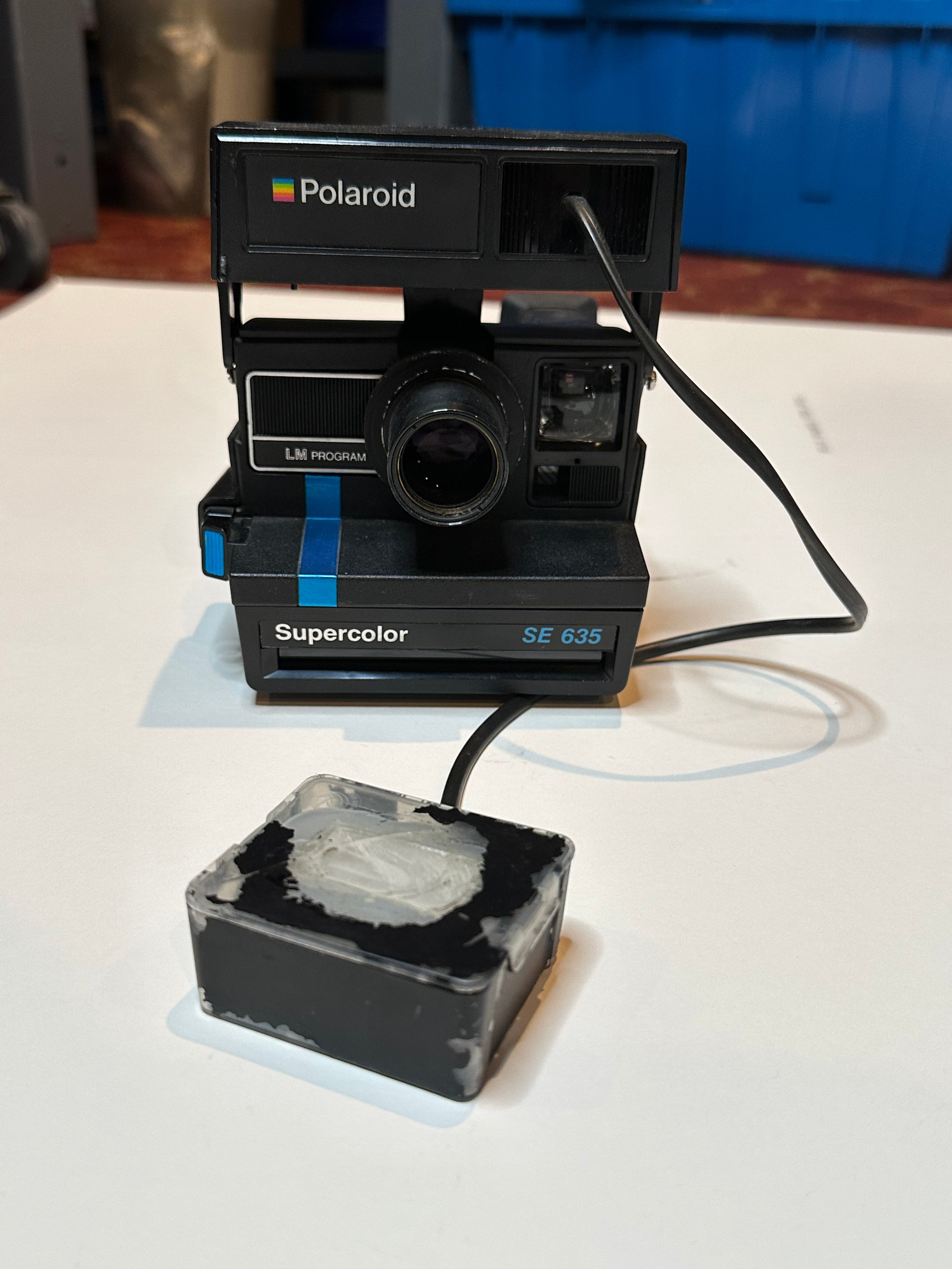 Secret Instagram Listing - Frankenstein Polaroid 600 Camera