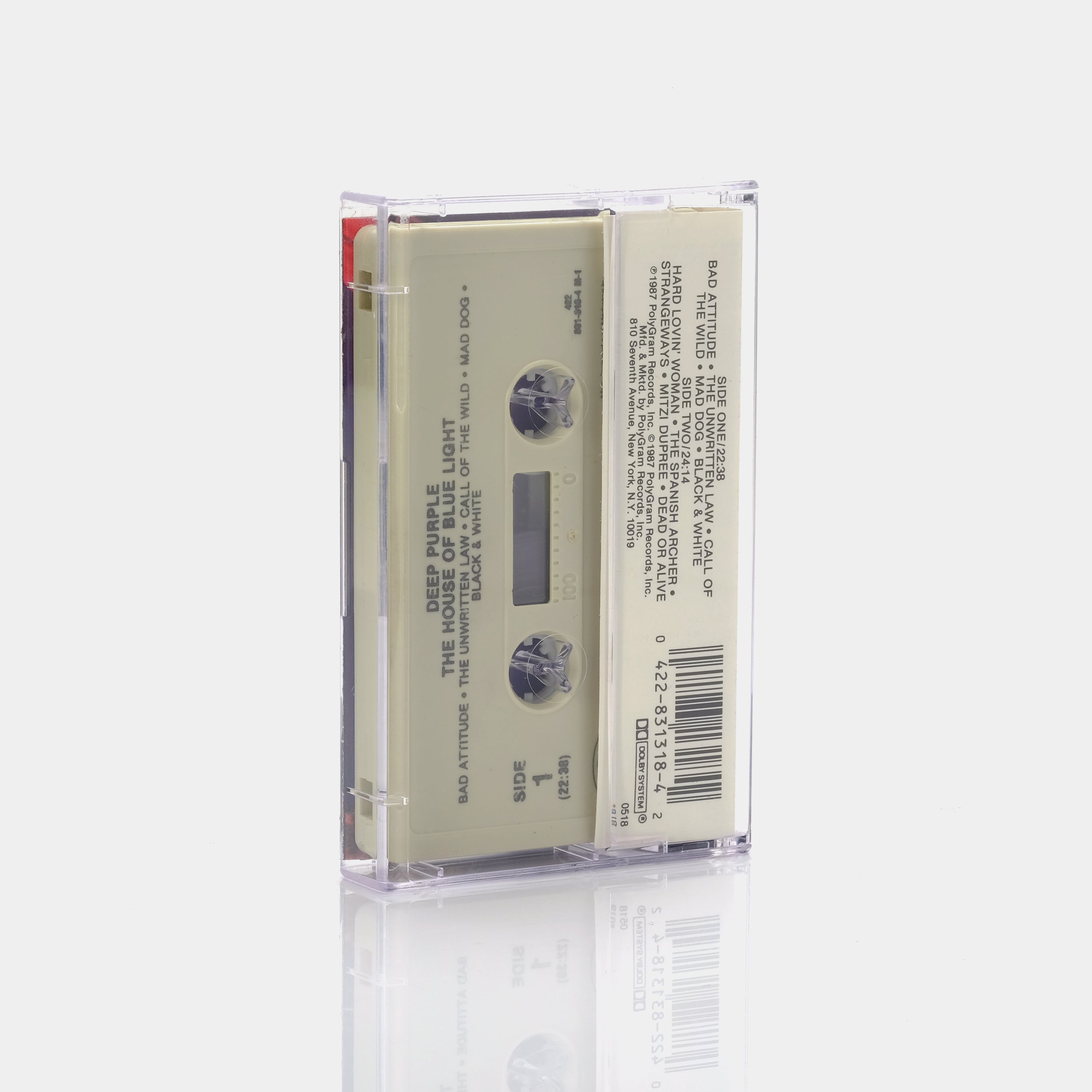 Deep Purple - The House of Blue Light Cassette Tape