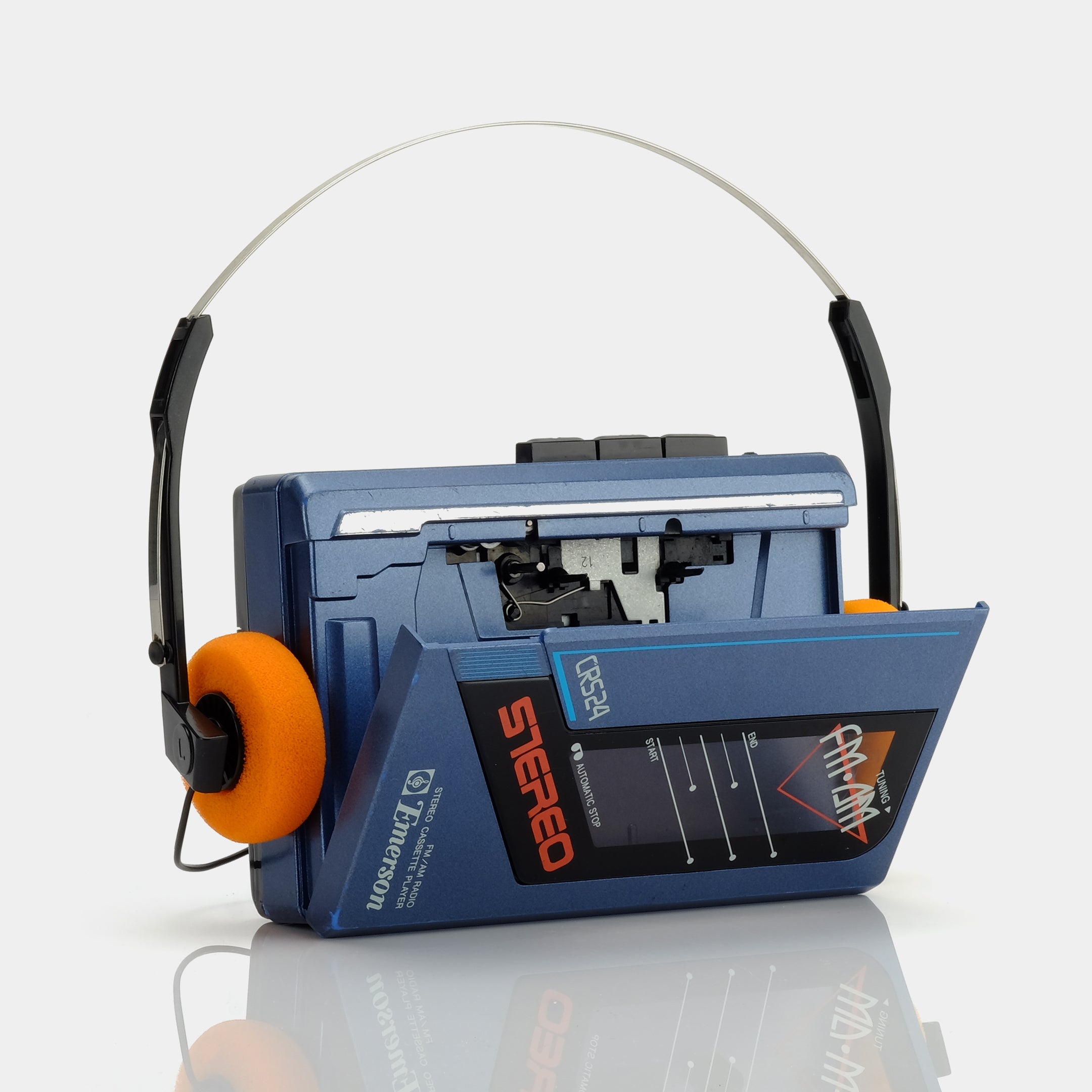 Emerson CRS24 AM/FM Portable Cassette Player