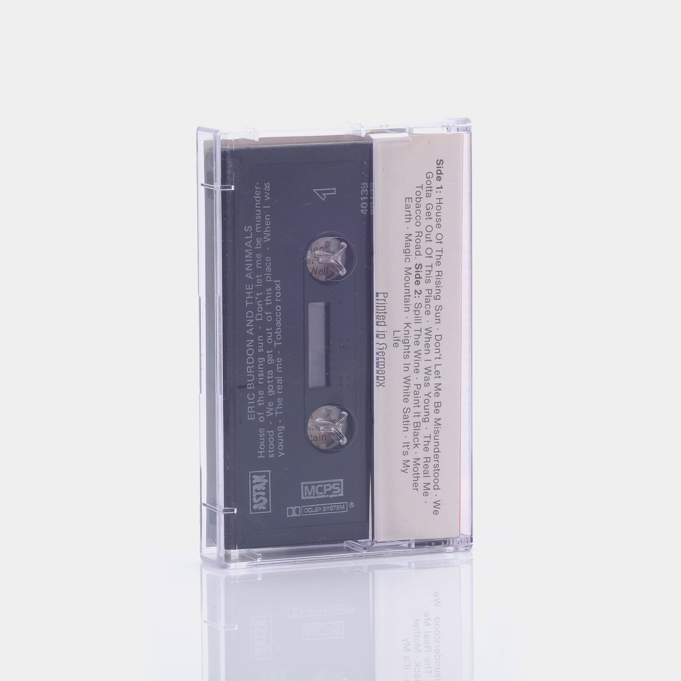 Eric Burdon & The Animals - Greatest Hits (1969) Cassette Tape
