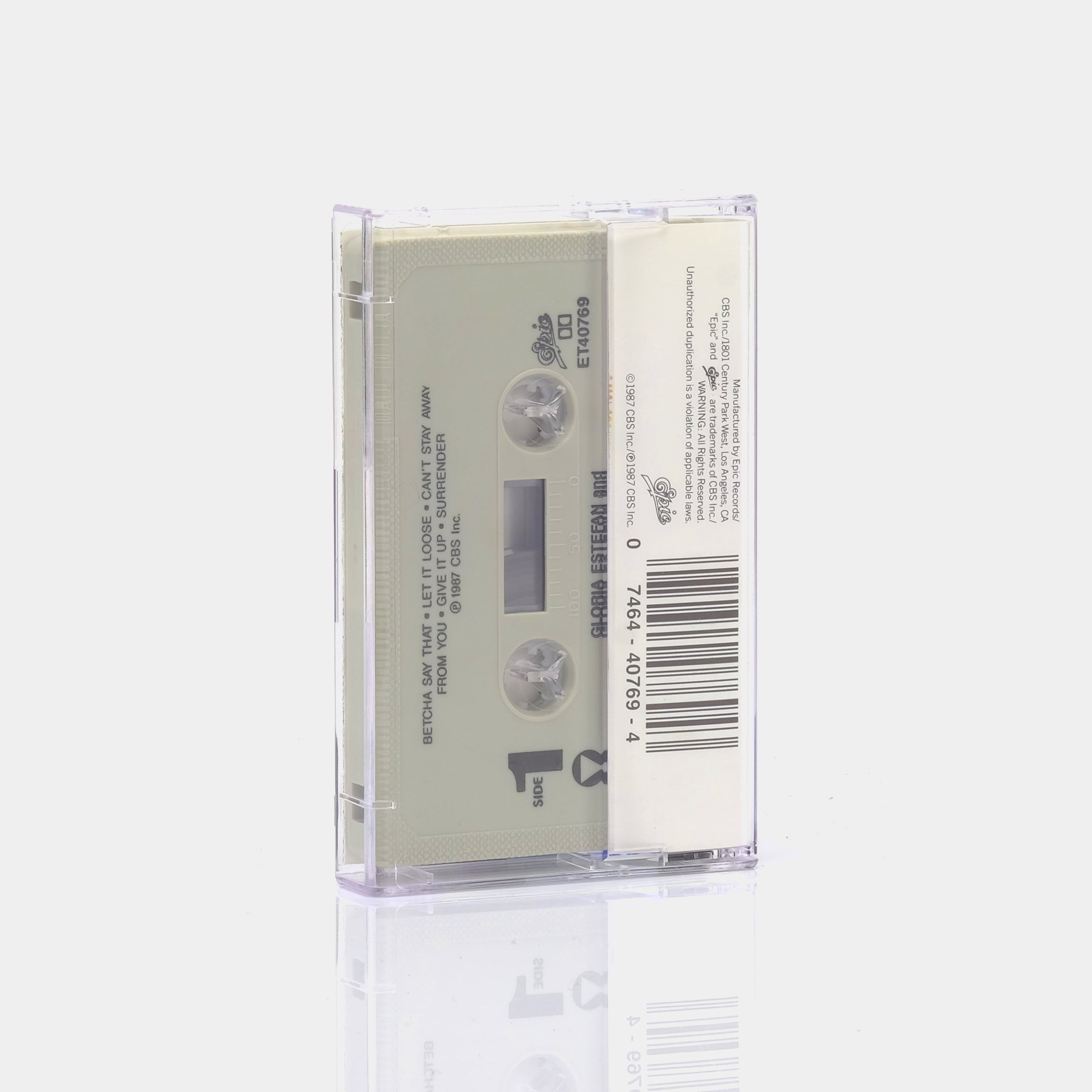 Gloria Estefan & Miami Sound Machine - Let It Loose Cassette Tape