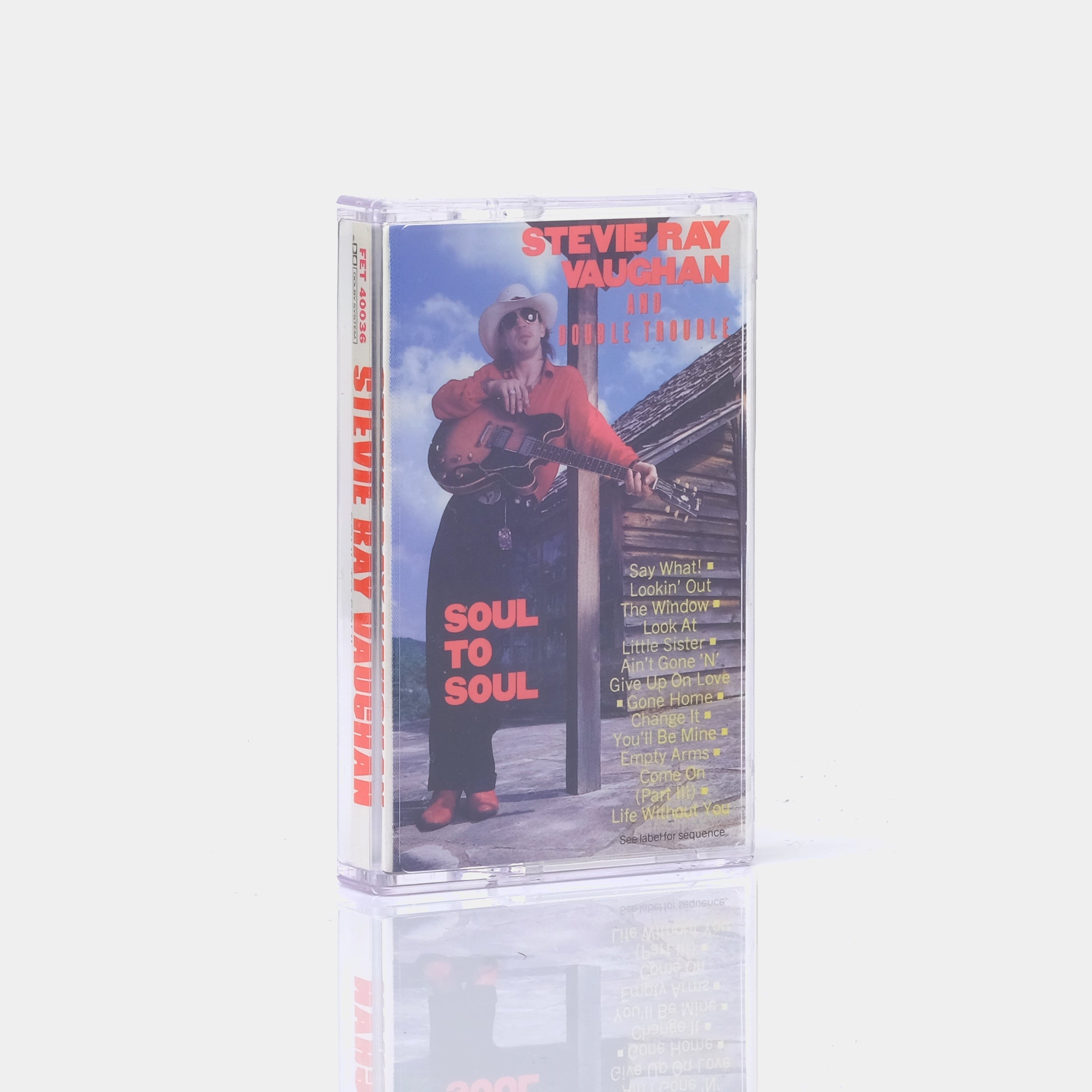 Stevie Ray Vaughan - Soul To Soul Cassette Tape