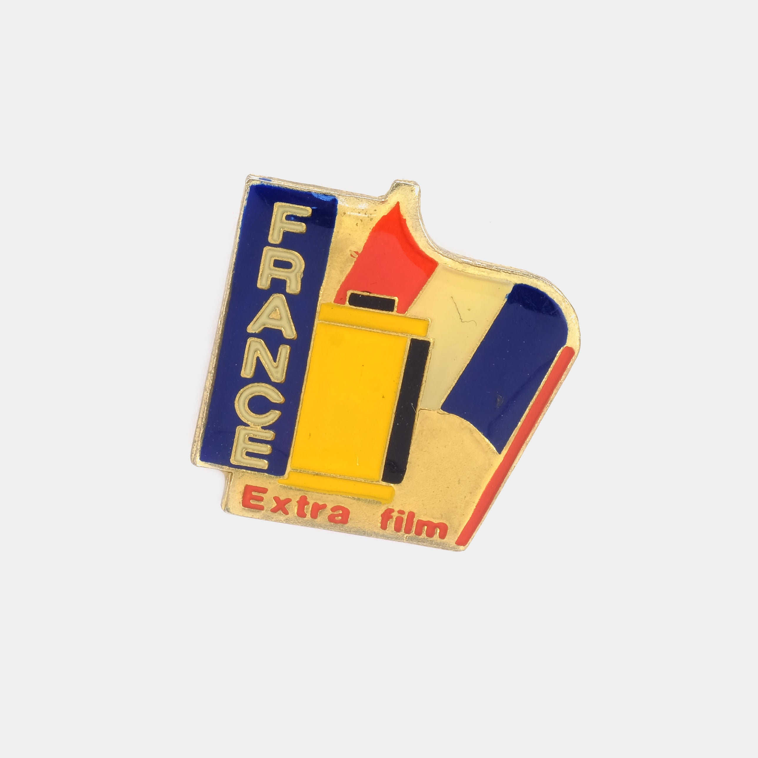 France Extra Film Vintage Enamel Pin