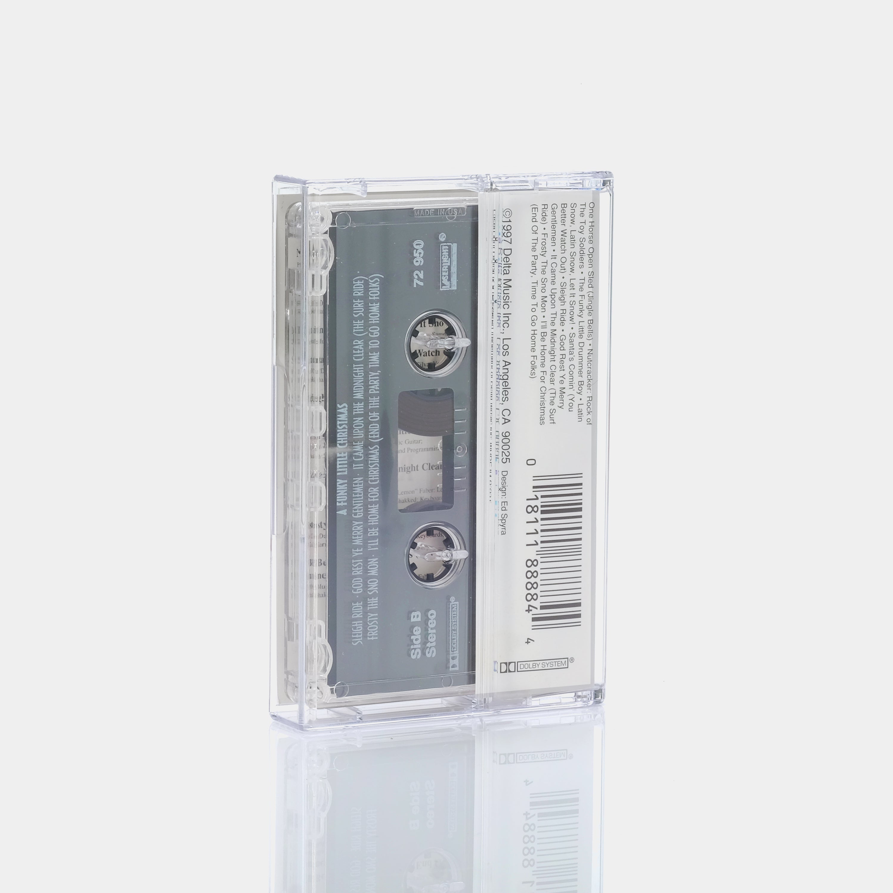 Funky Christmas Cassette Tape