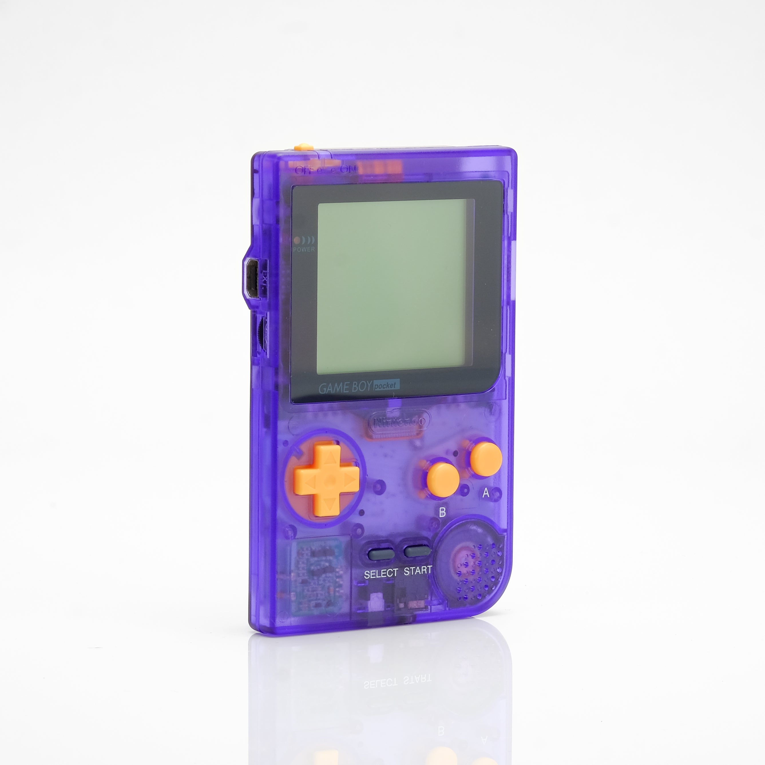 Nintendo Game Boy Pocket Clear Purple Game Console