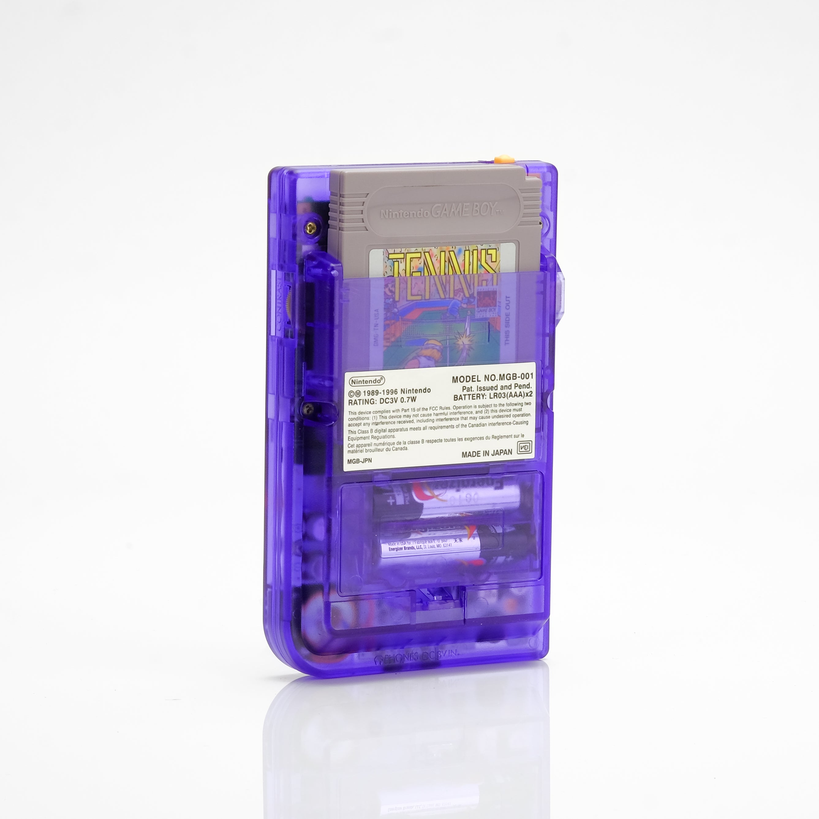 Nintendo Game Boy Pocket Clear Purple Game Console