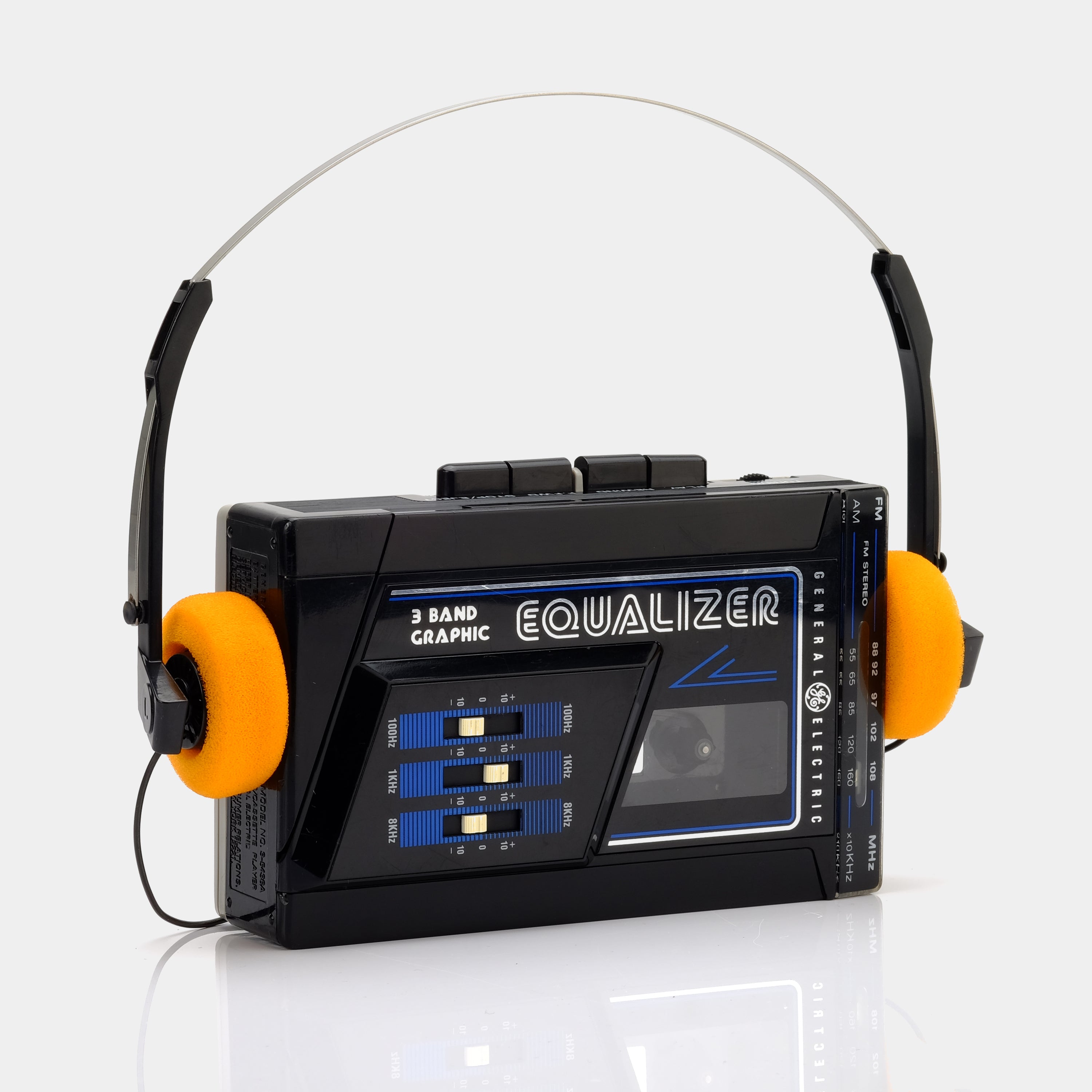 General Electric 3-5436A Portable Cassette Player