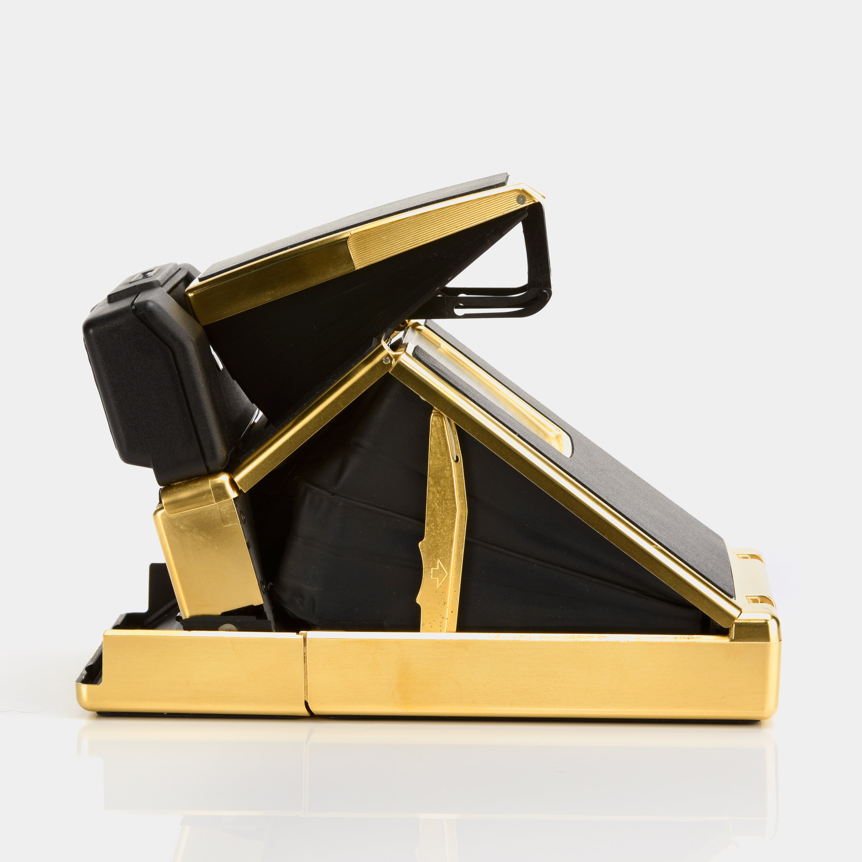 Polaroid SX-70 Sonar Autofocus Gold Plated Limited Edition Folding Instant Film Camera
