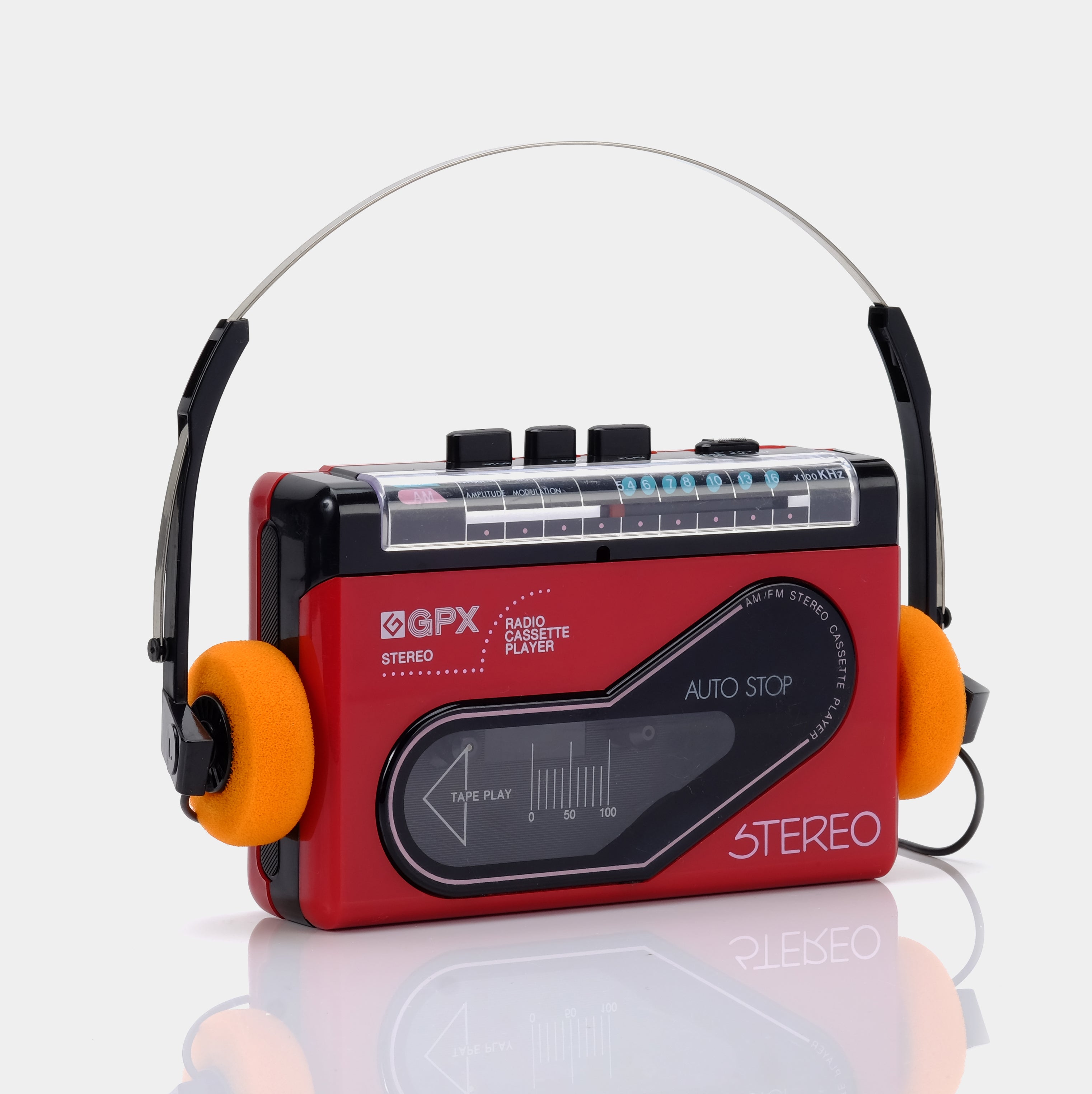 GPX AM/FM Portable Cassette Player