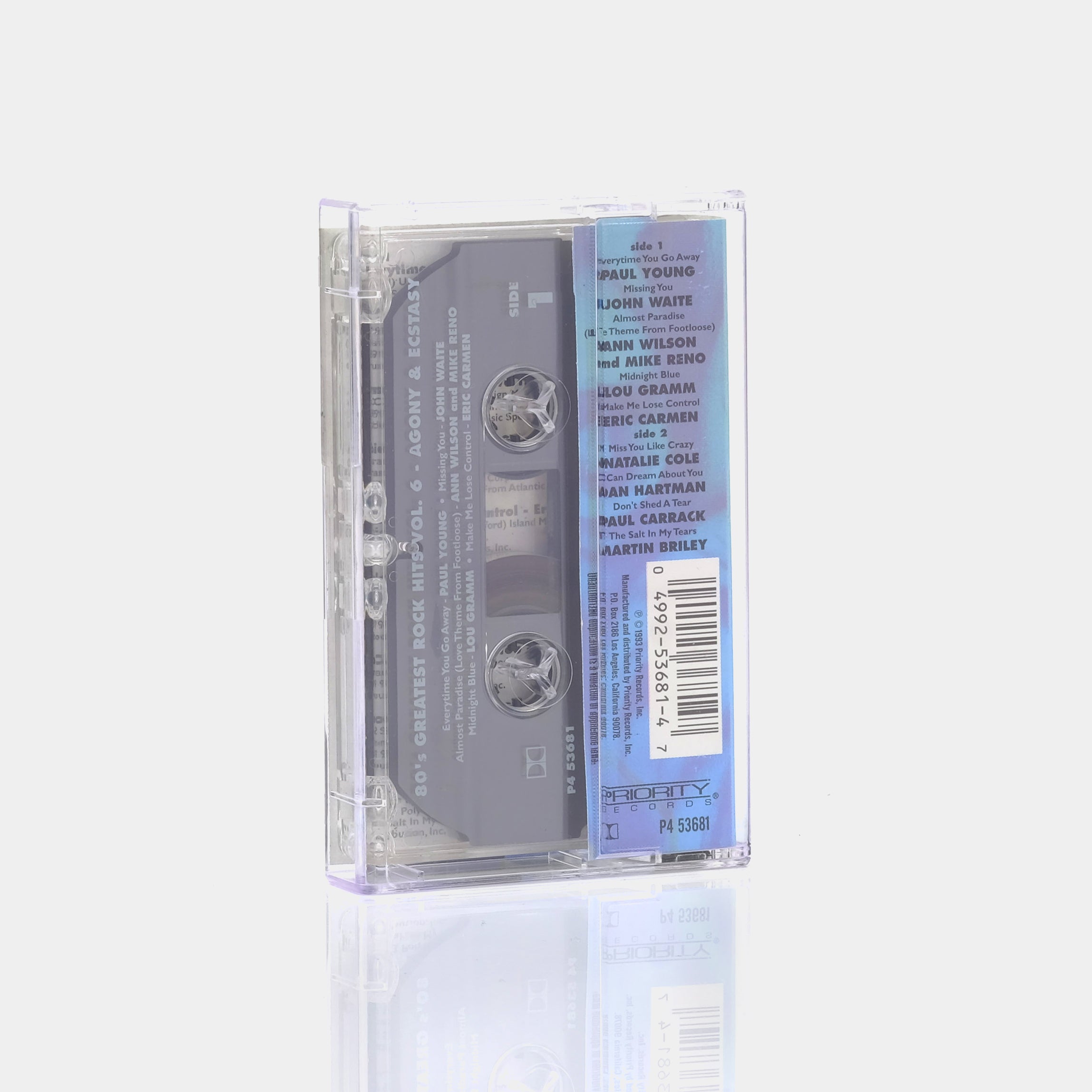 The 80's Greatest Rock Hits Volume 6 Cassette Tape