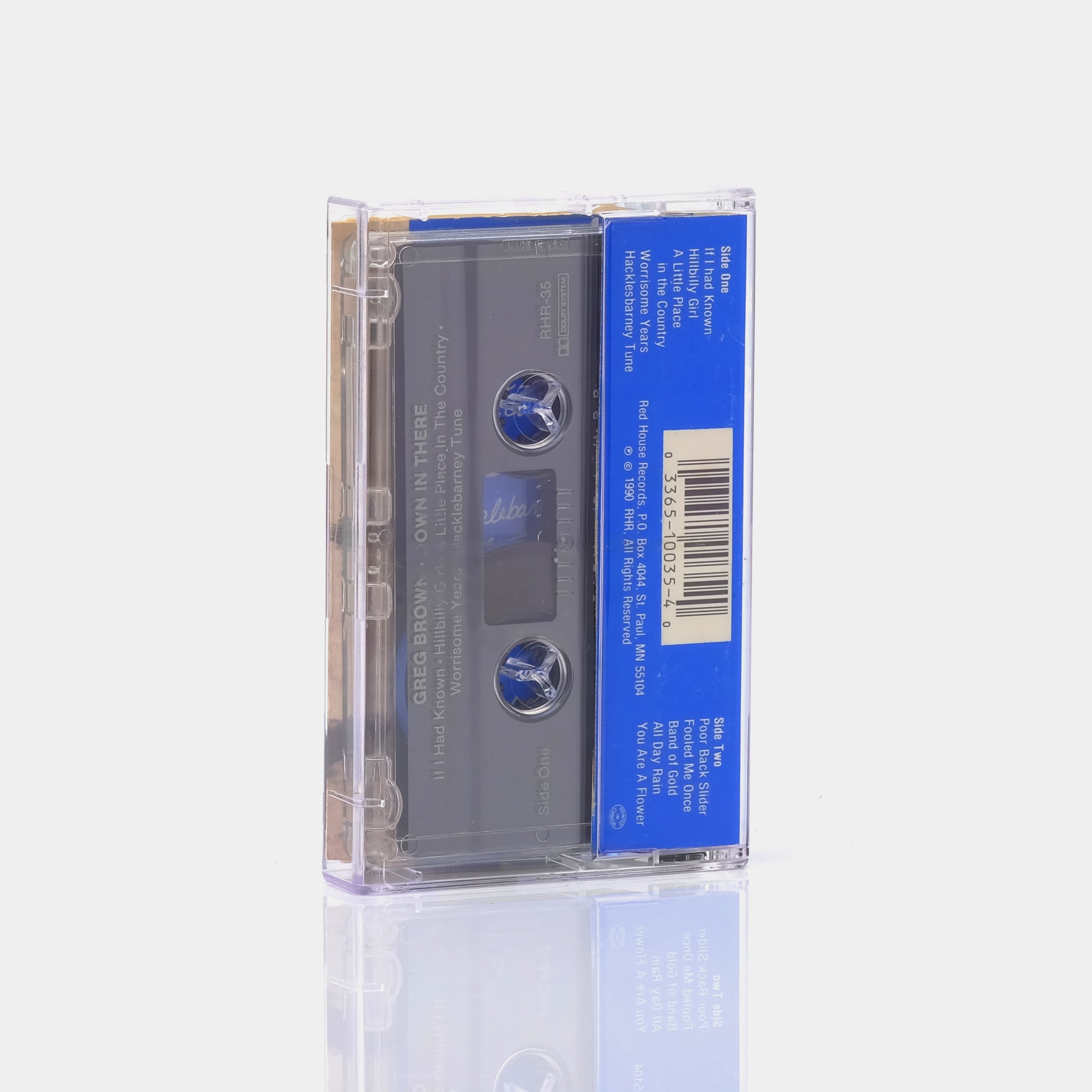 Greg Brown - Down In There Cassette Tape