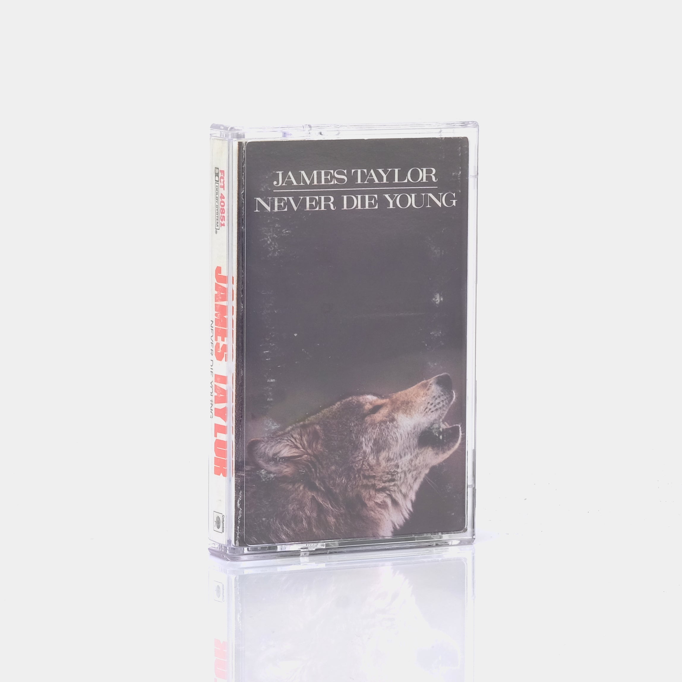 James Taylor - Never Die Young Cassette Tape