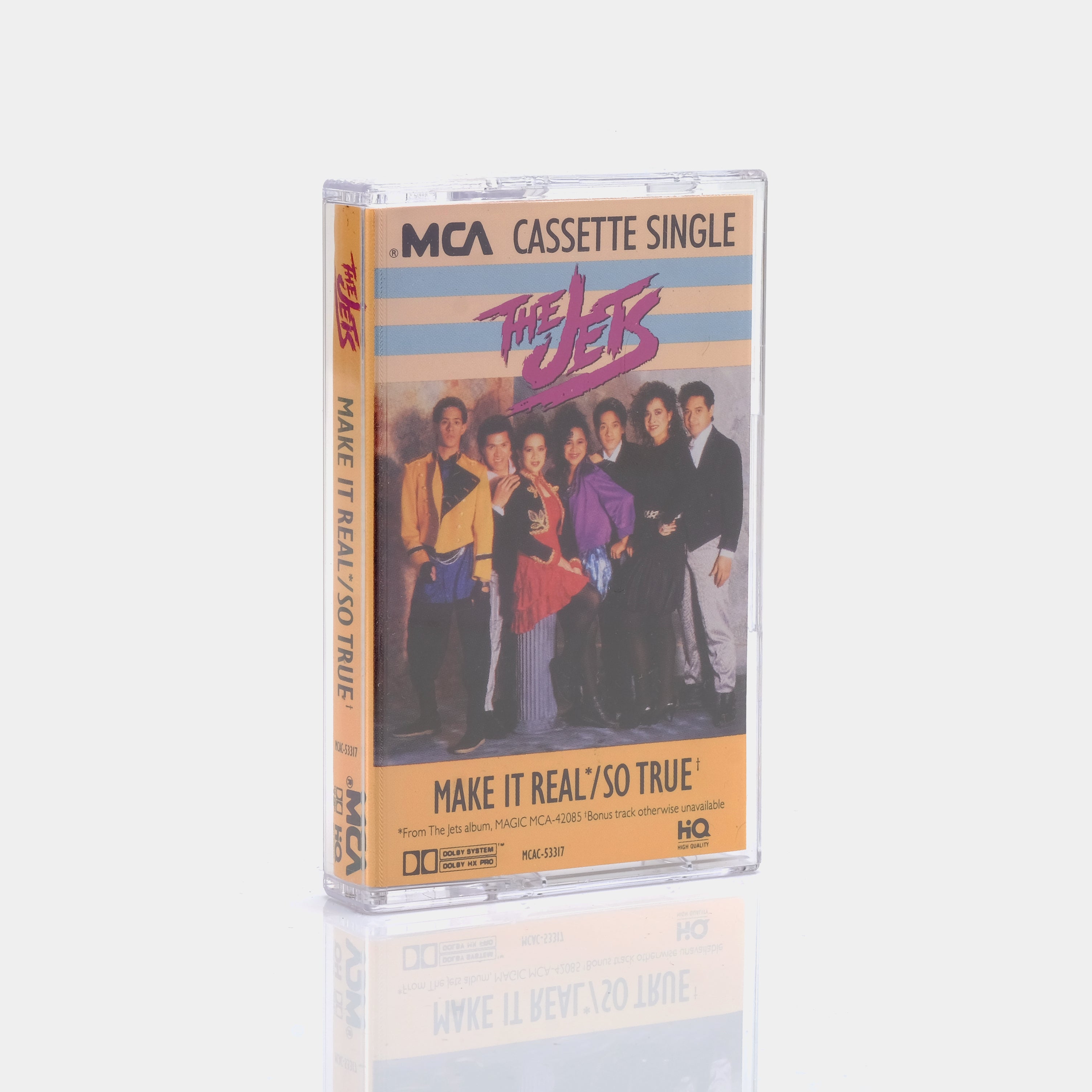 The Jets - Make It Real/So True Cassette Tape