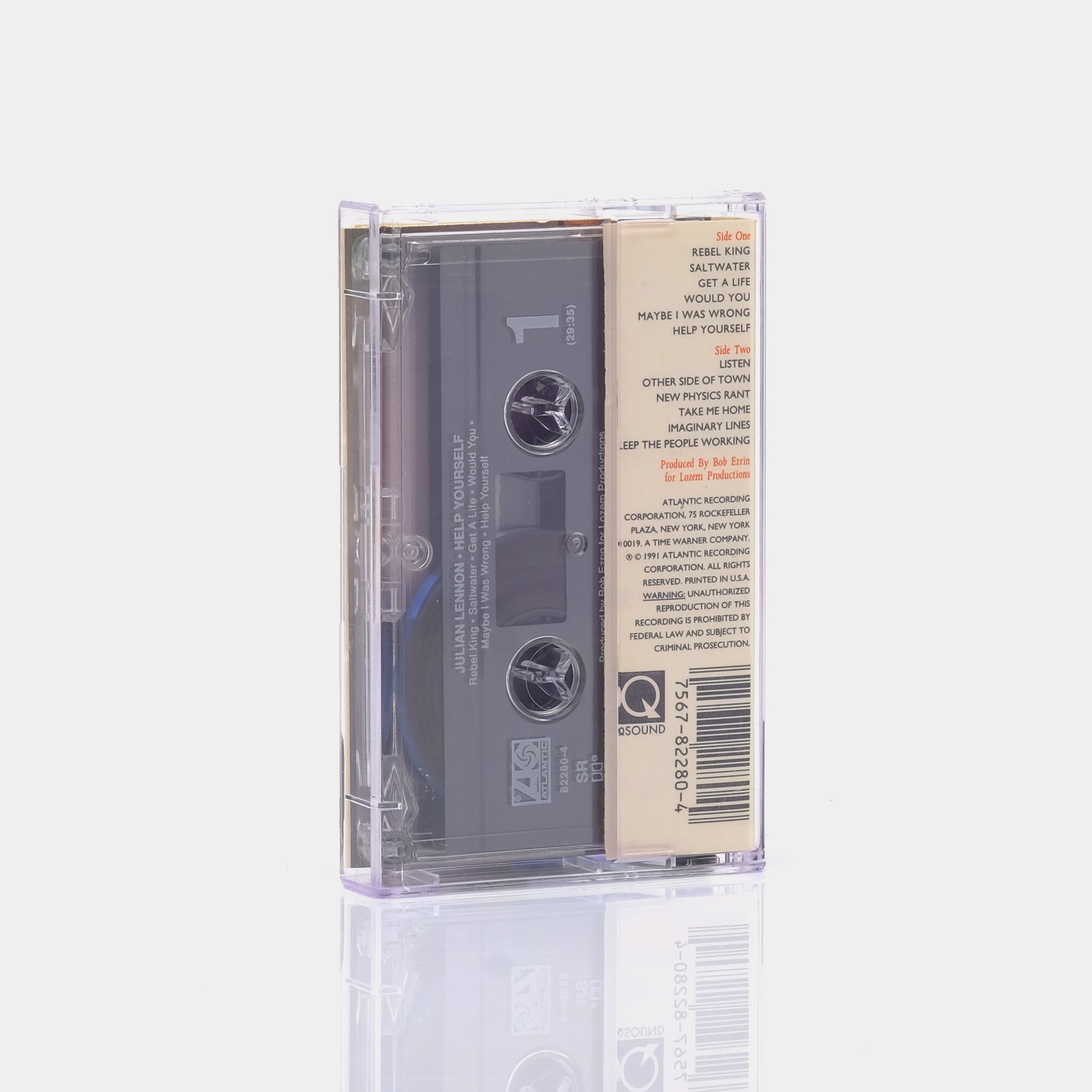 Julian Lennon - Help Yourself Cassette Tape